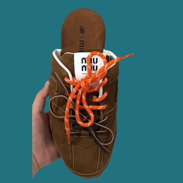 miu miu ✖new balance ブラウン スニーカー 37 new balance x miu miu - 37 - Shop joyfully with Mazeed