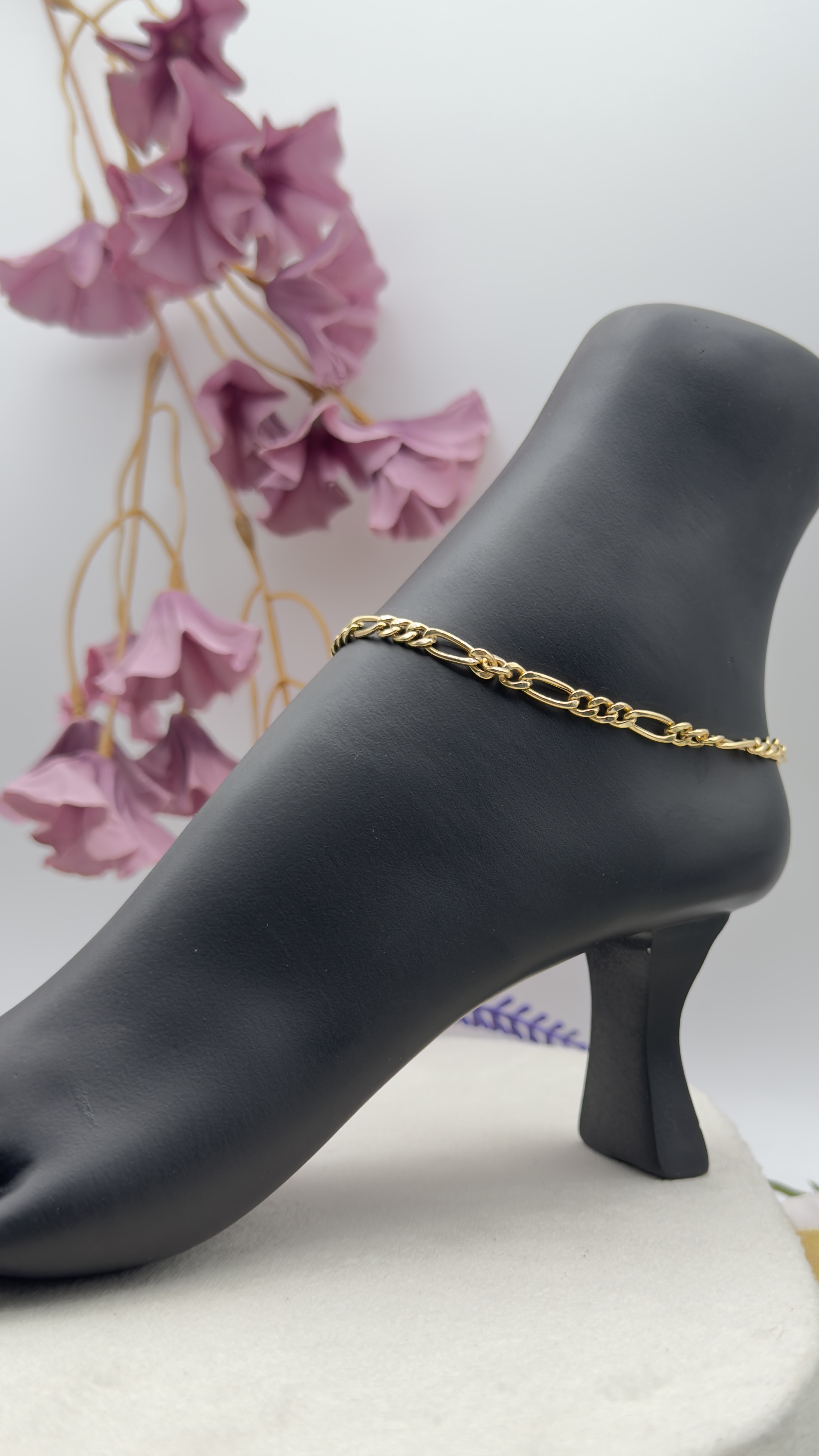  خلخال ايطالي عيار 18k 