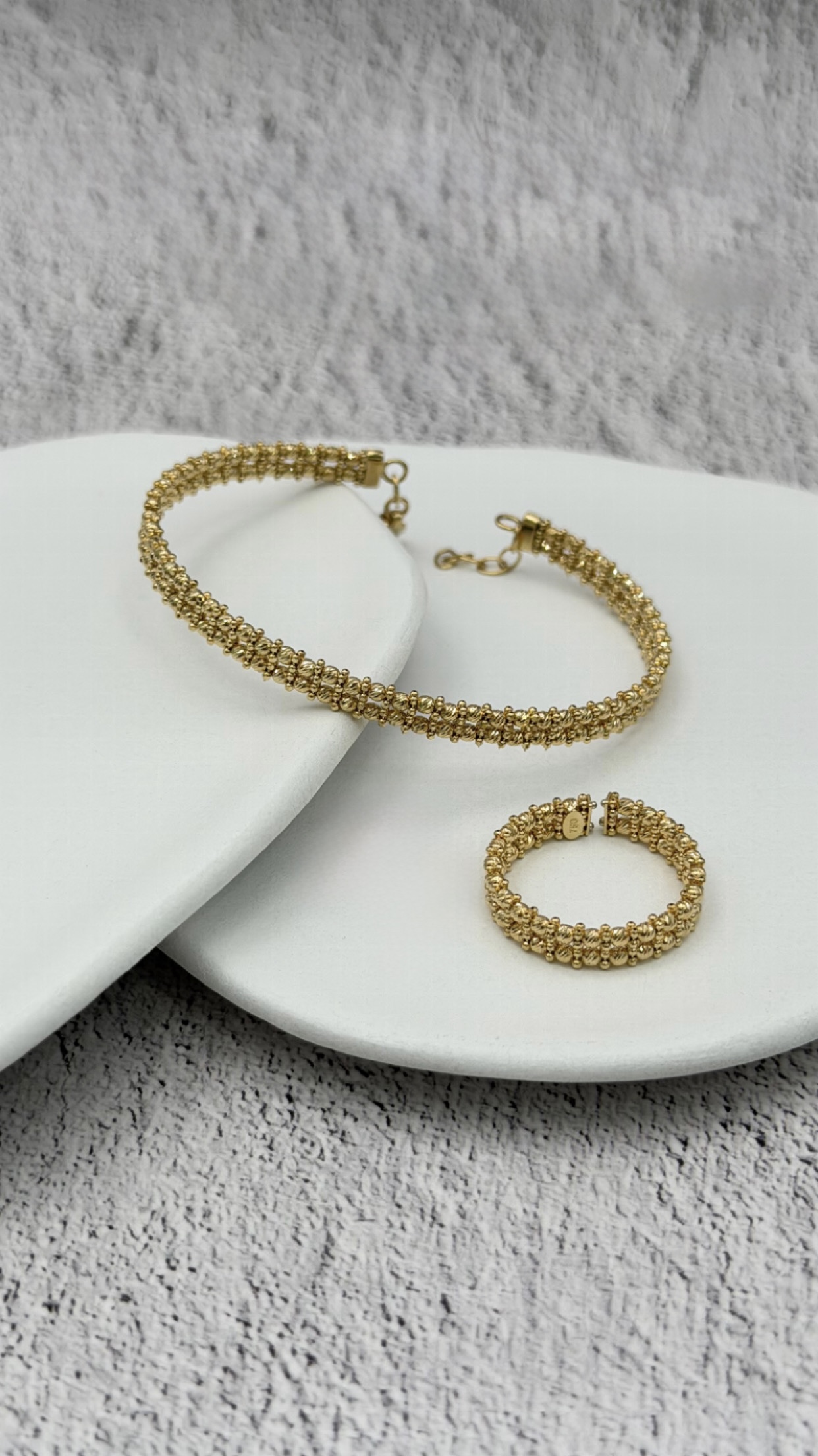  اسورة و خاتم دوريكا عيار 18k 