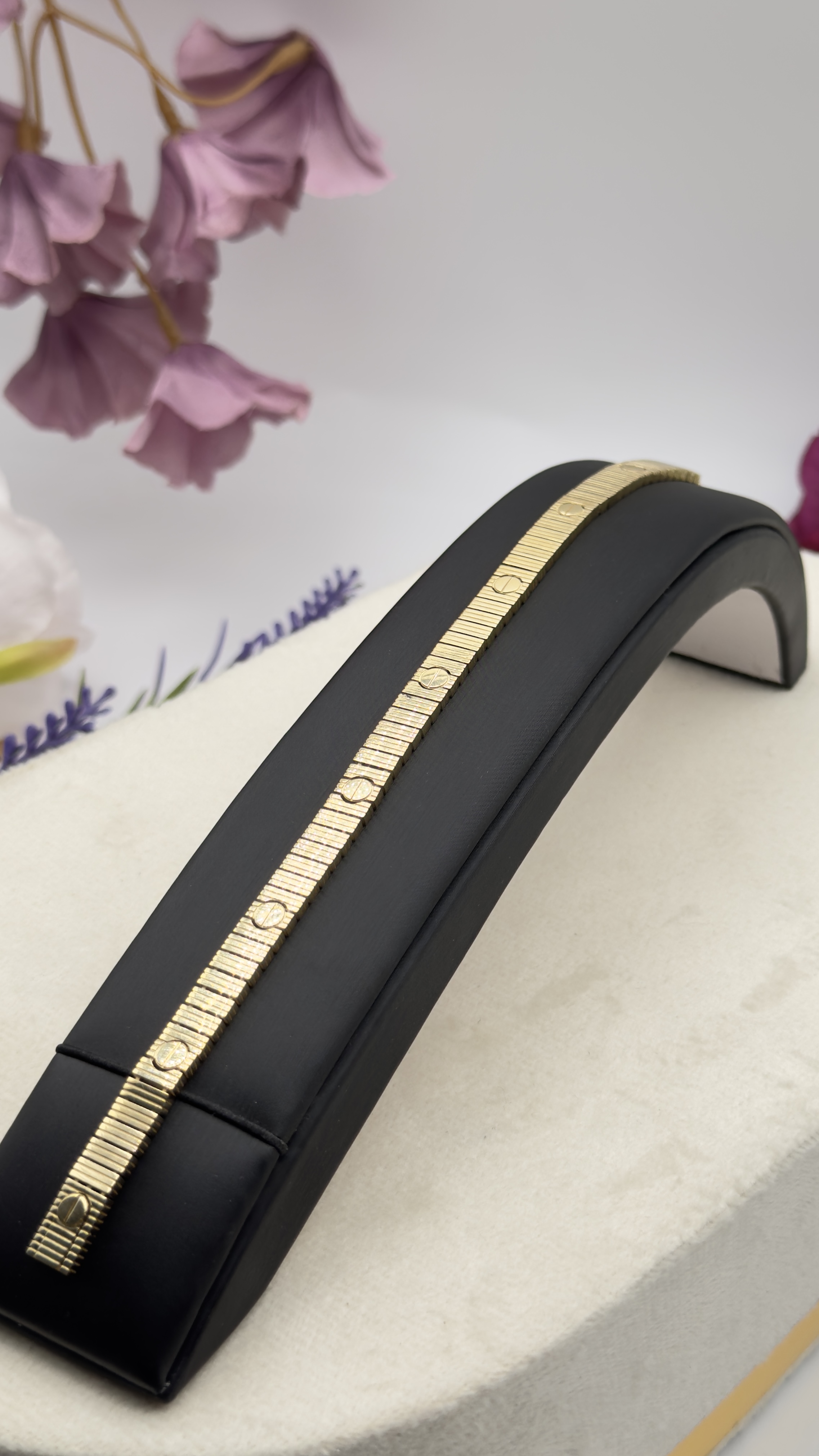  اسورة كارتير عيار 18k مقاس 17 