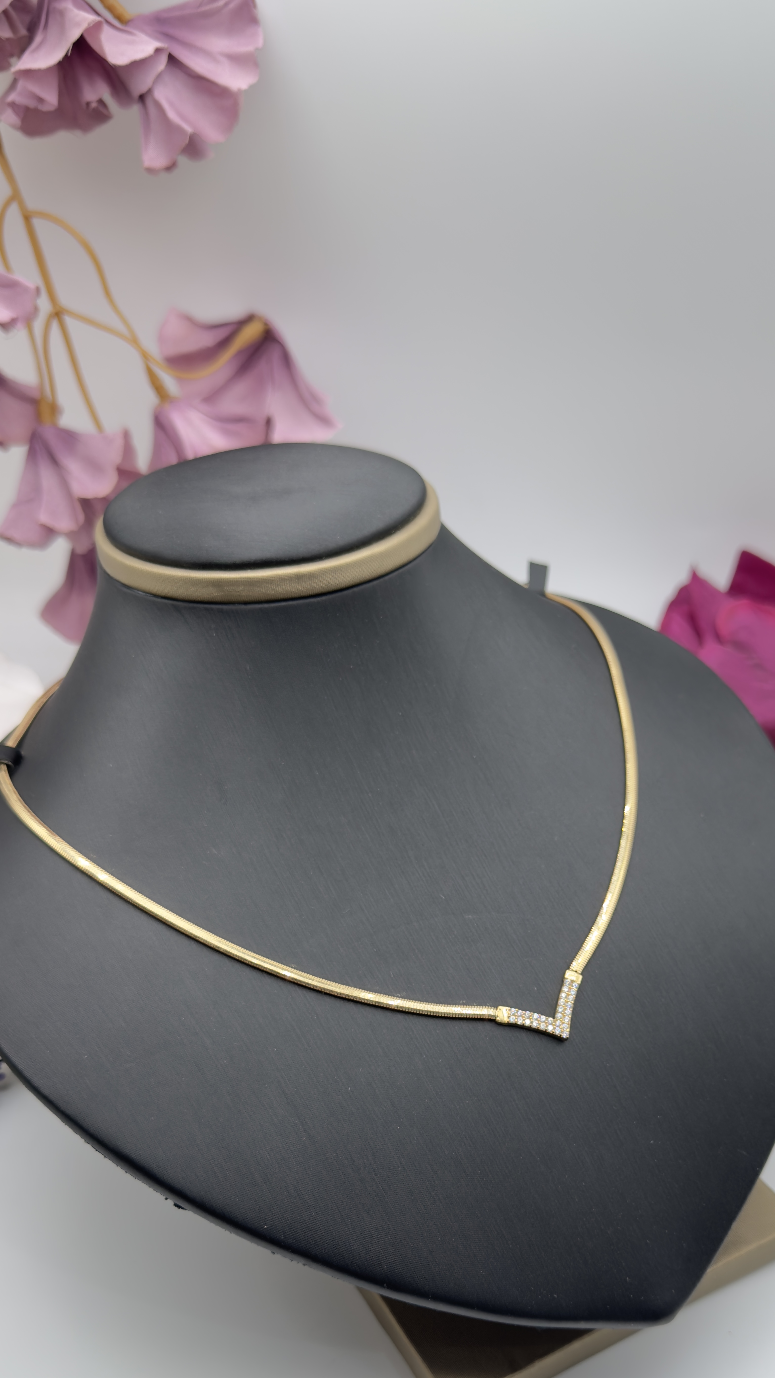 عقد ايطالي عيار 18k 