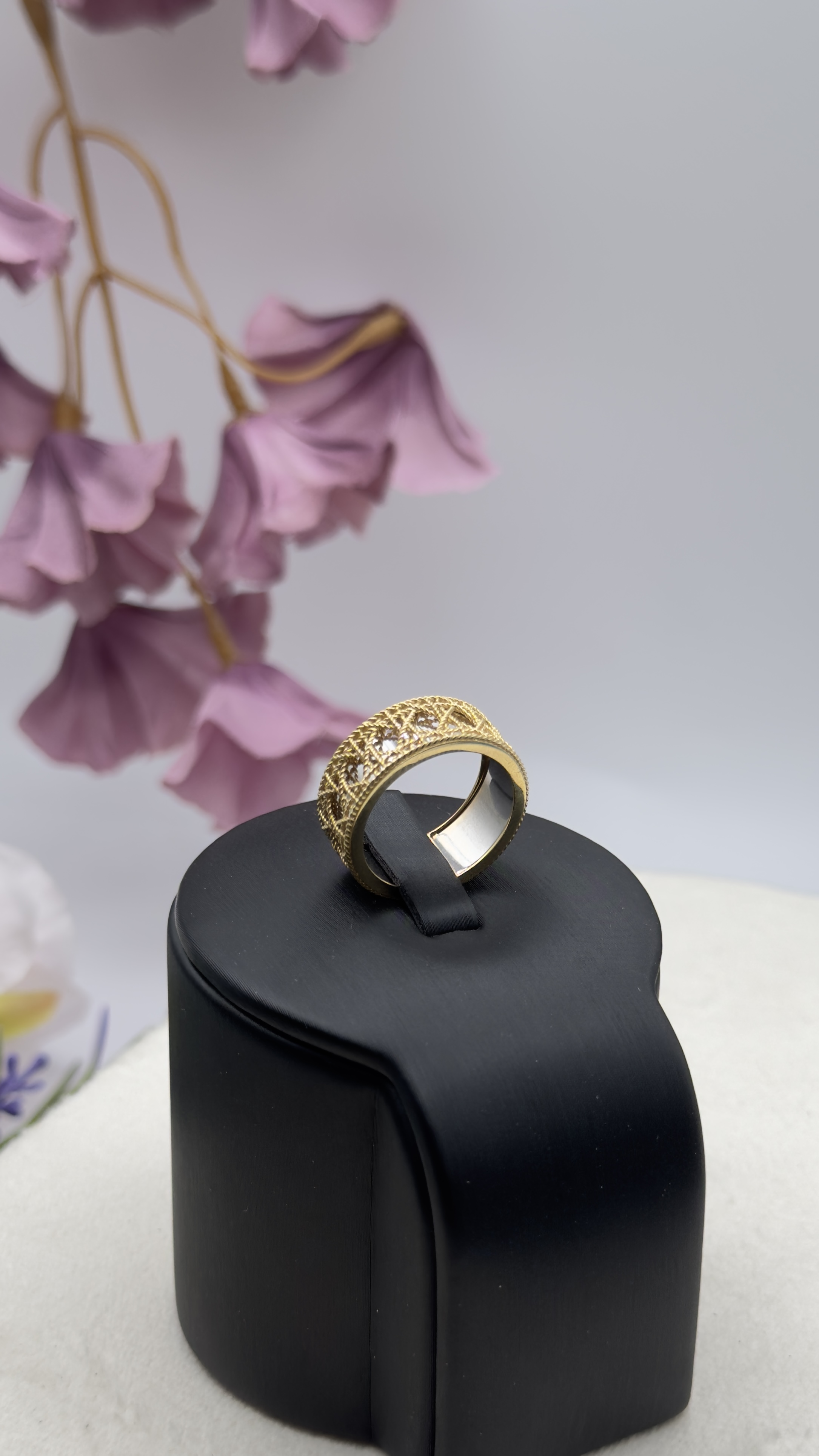  دبله ديور عيار 18k مقاس 16 