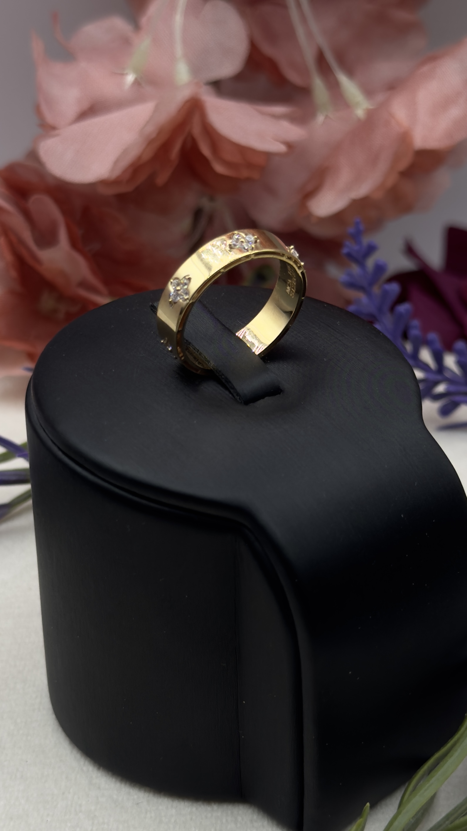  دبله روبيرتو كوين عيار 18k مقاس 5 