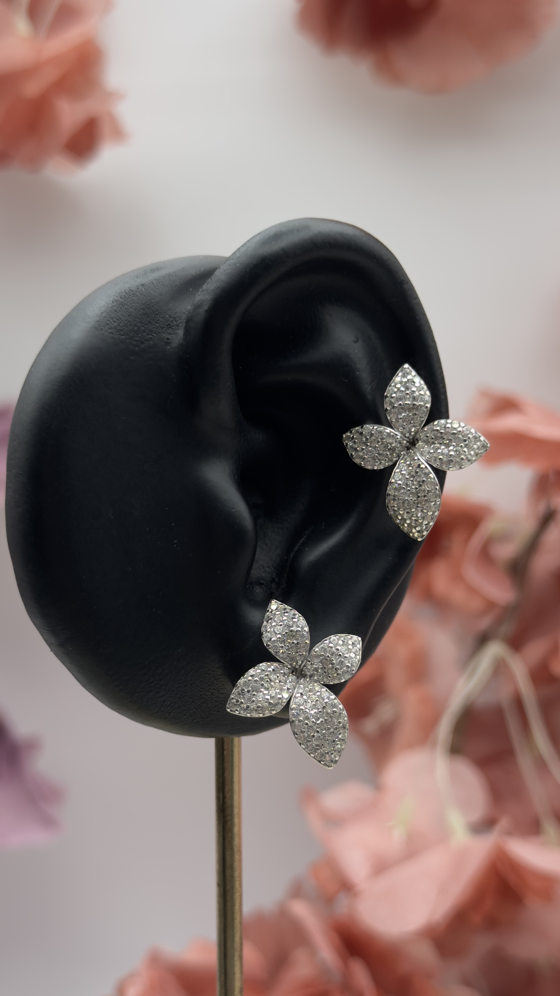  حلق باسكال عيار 18k 