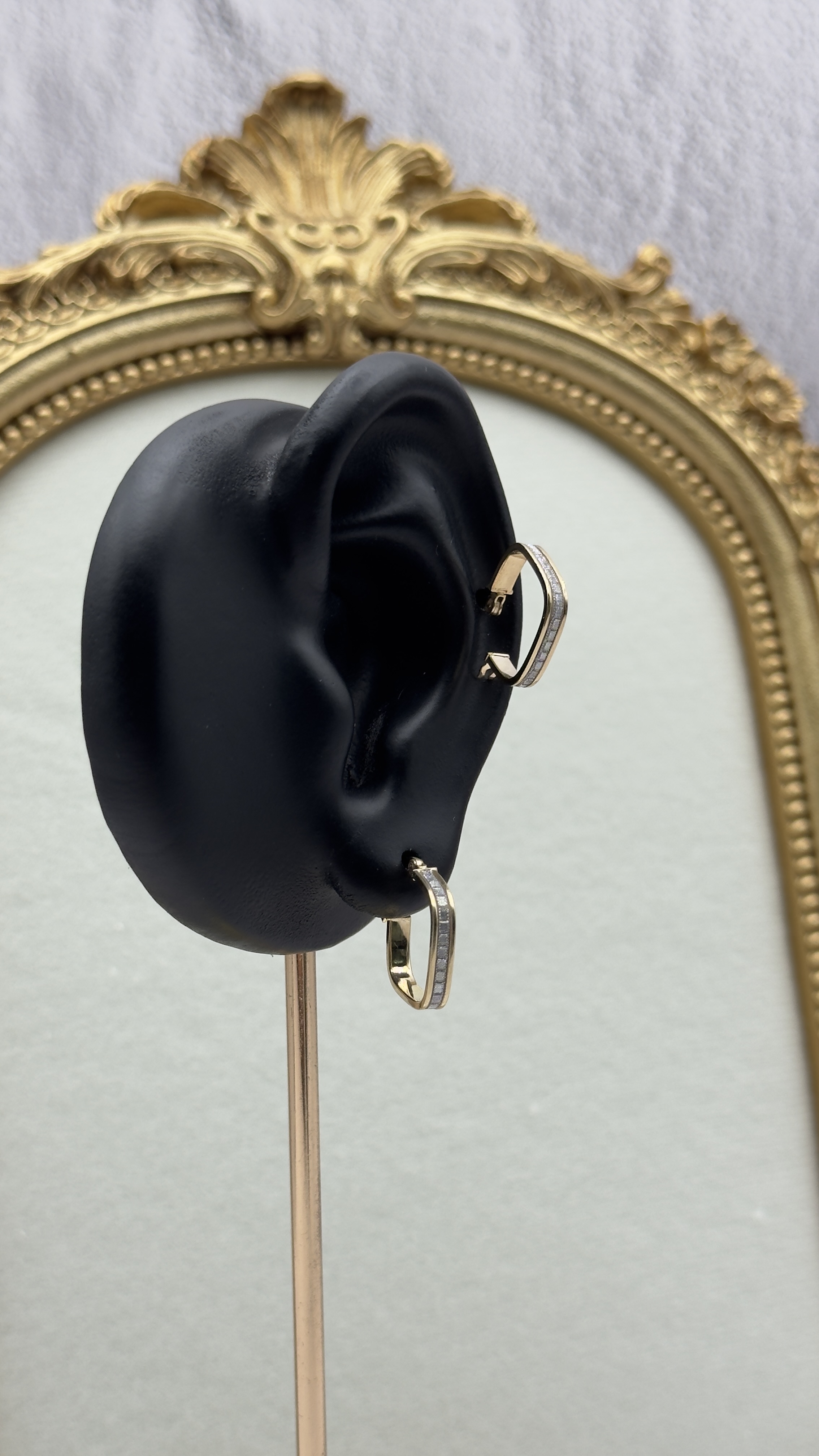  حلق ايطالي عيار 18k 