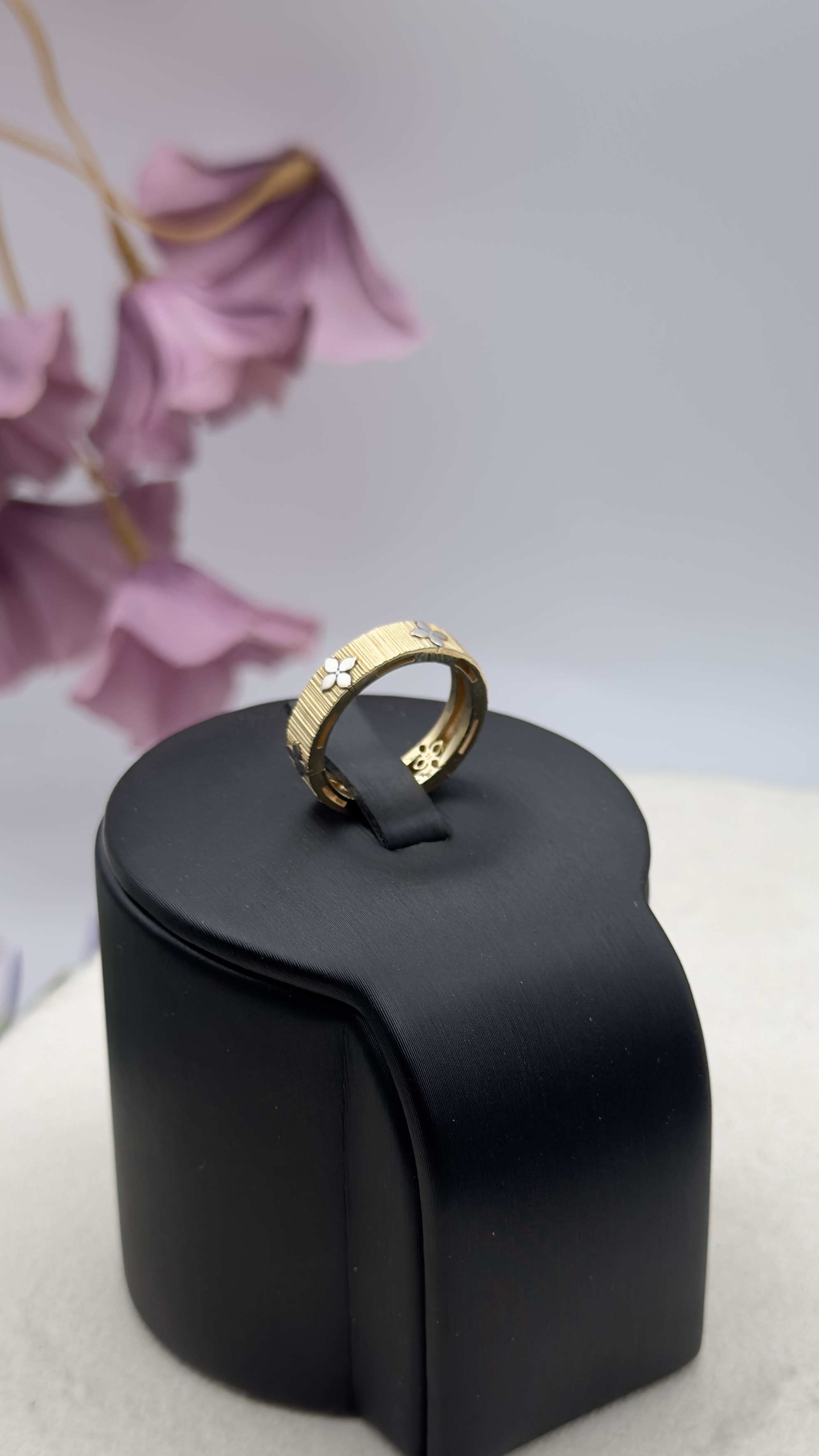  دبله روبيرتو كوين عيار 18k مقاس 10 