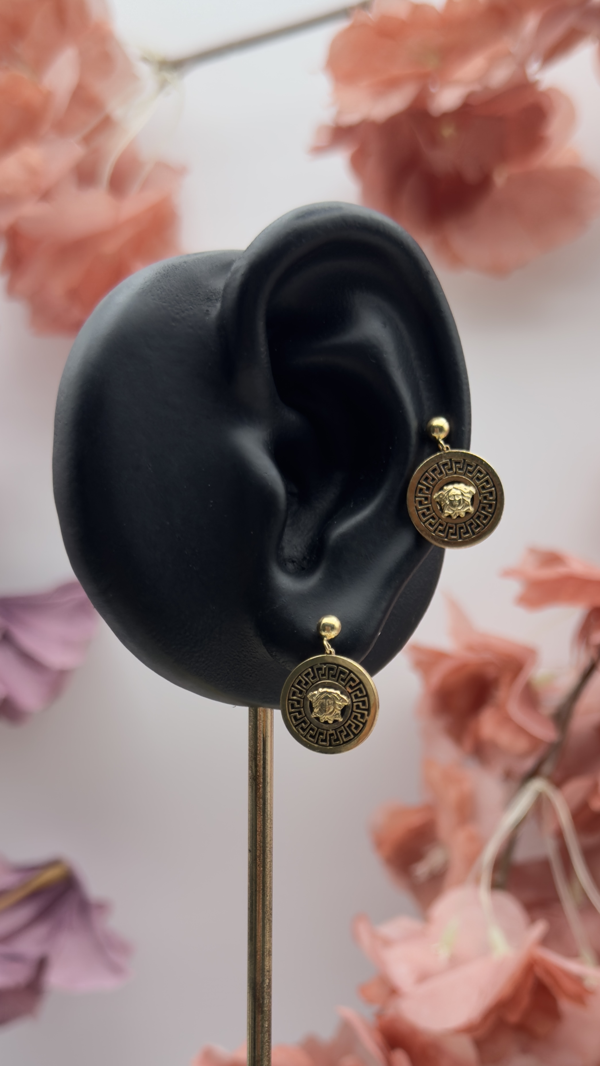  حلق فرزاتشي عيار 18k 