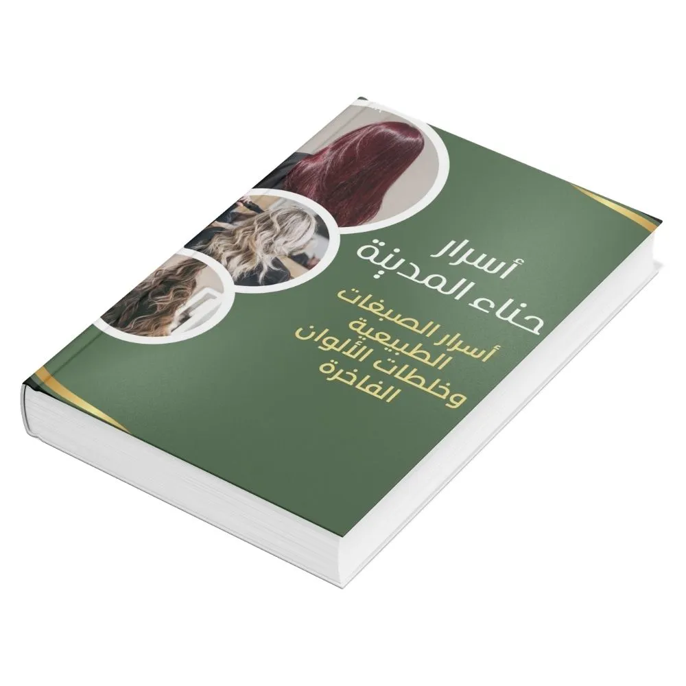 كتاب أسرار حناء المدينة وأسرار الصبغات الطبيعية وخلطات الألوان الفاخرة