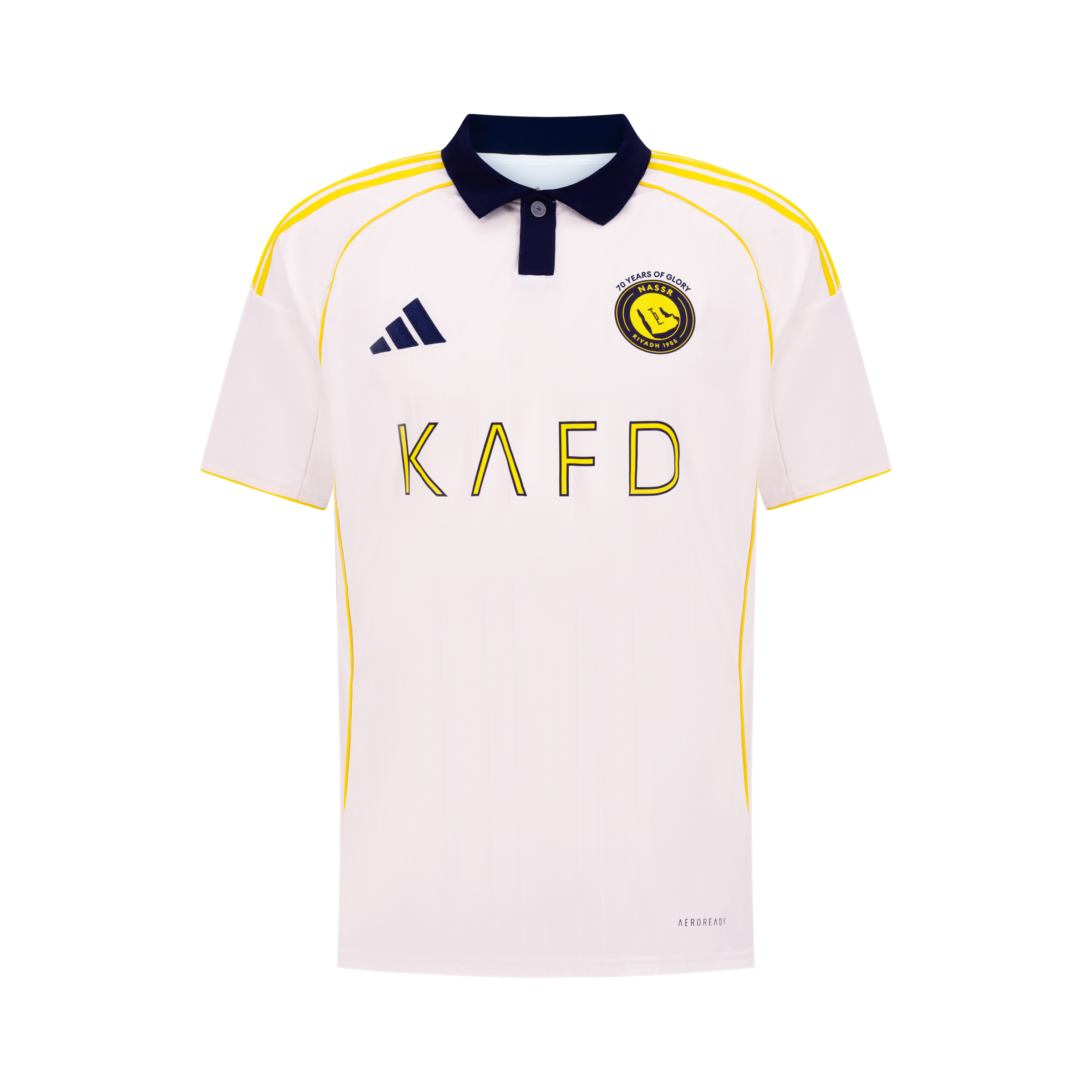 Al Nassr Third Jersey- Adult 25/26 -White