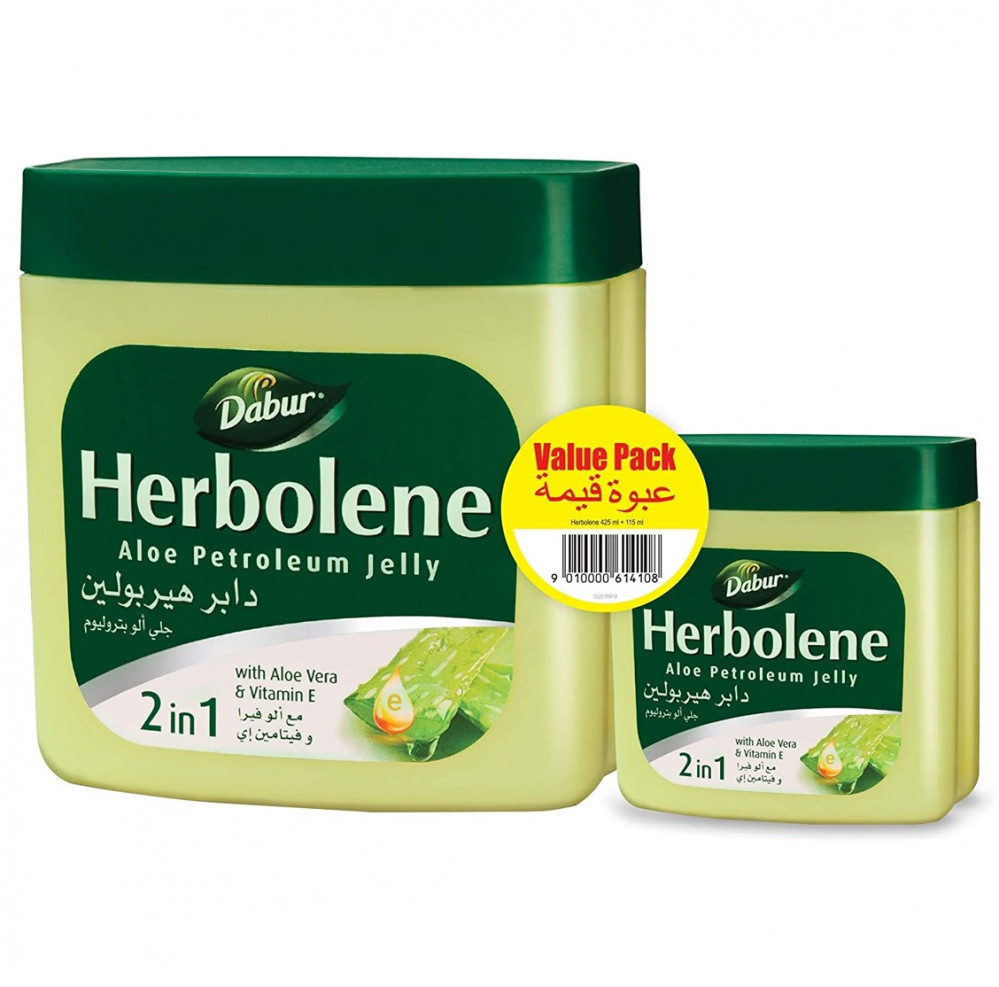 DABUR HERBOLENE ALOE PETROLEUM JELLY VASELINE L ALOE