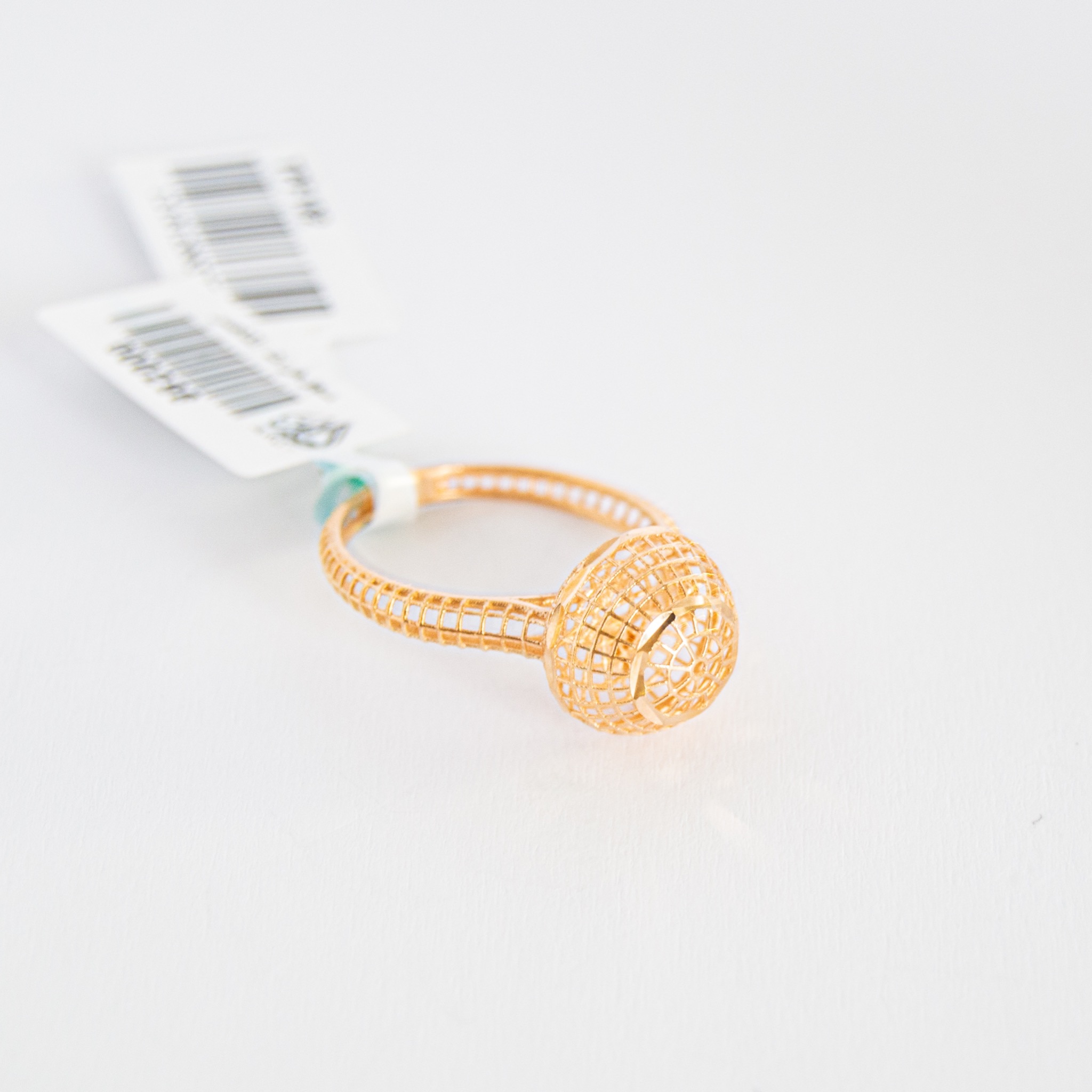  Globe gold set, 21k 