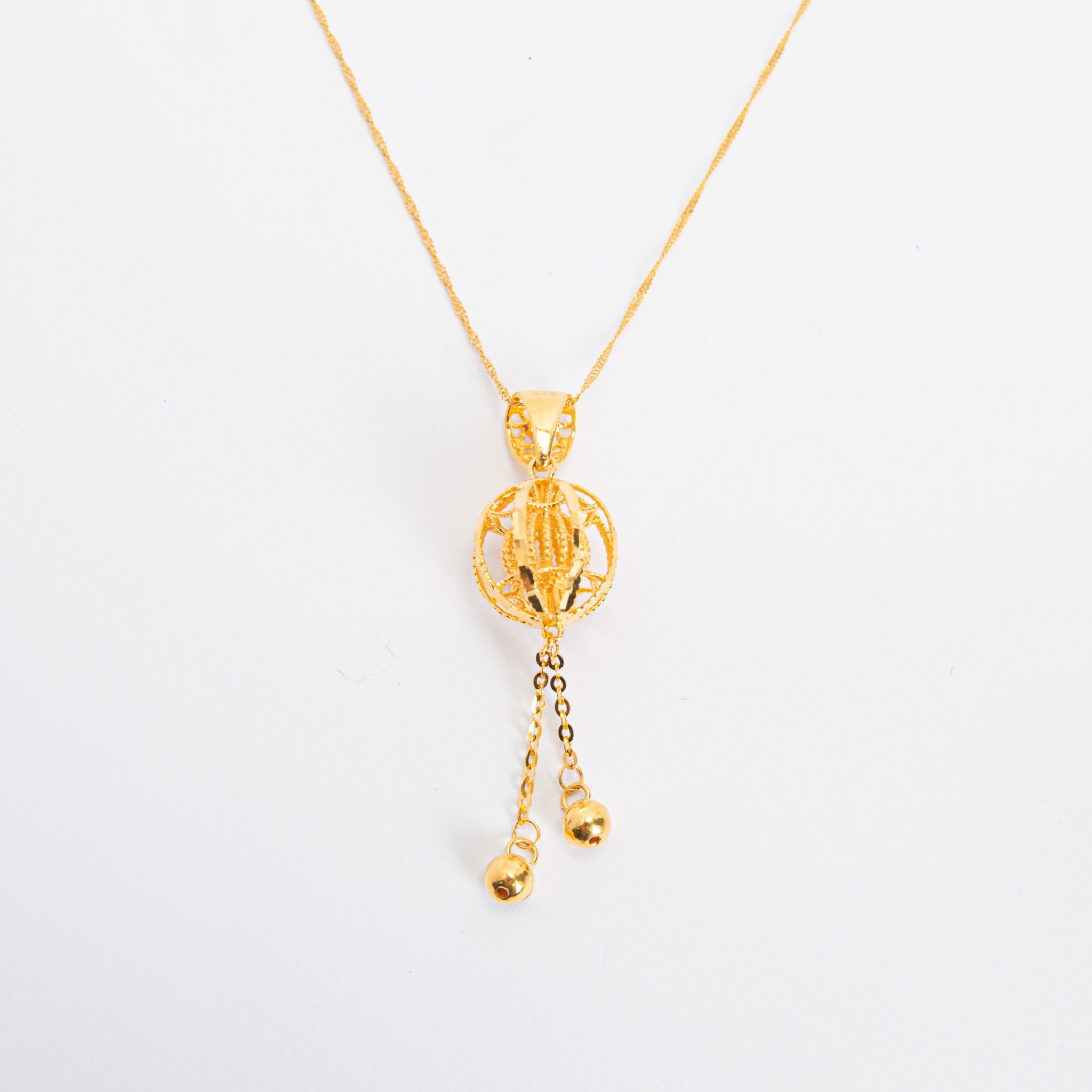  Globe halfset 21k, gold 