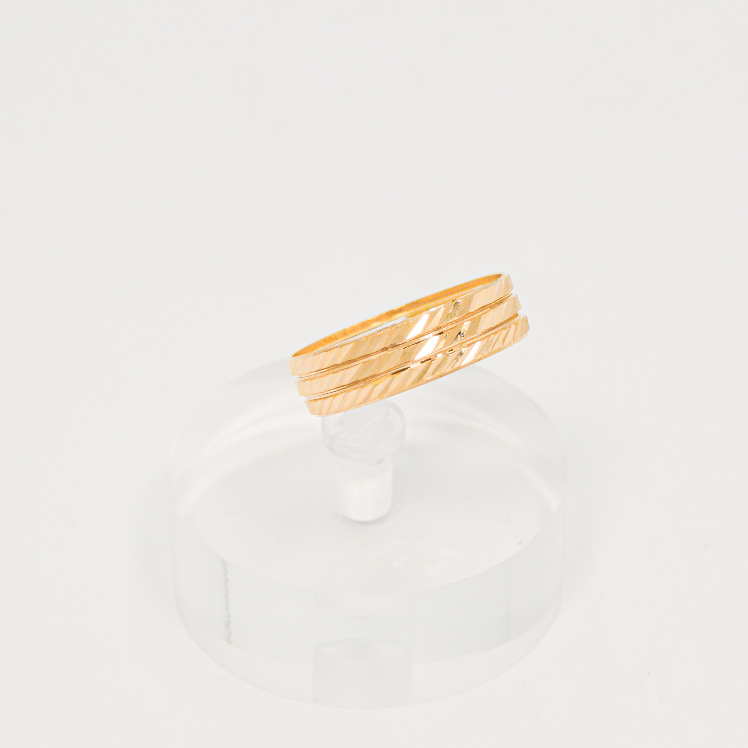  Twist Marami rings 21k, gold  