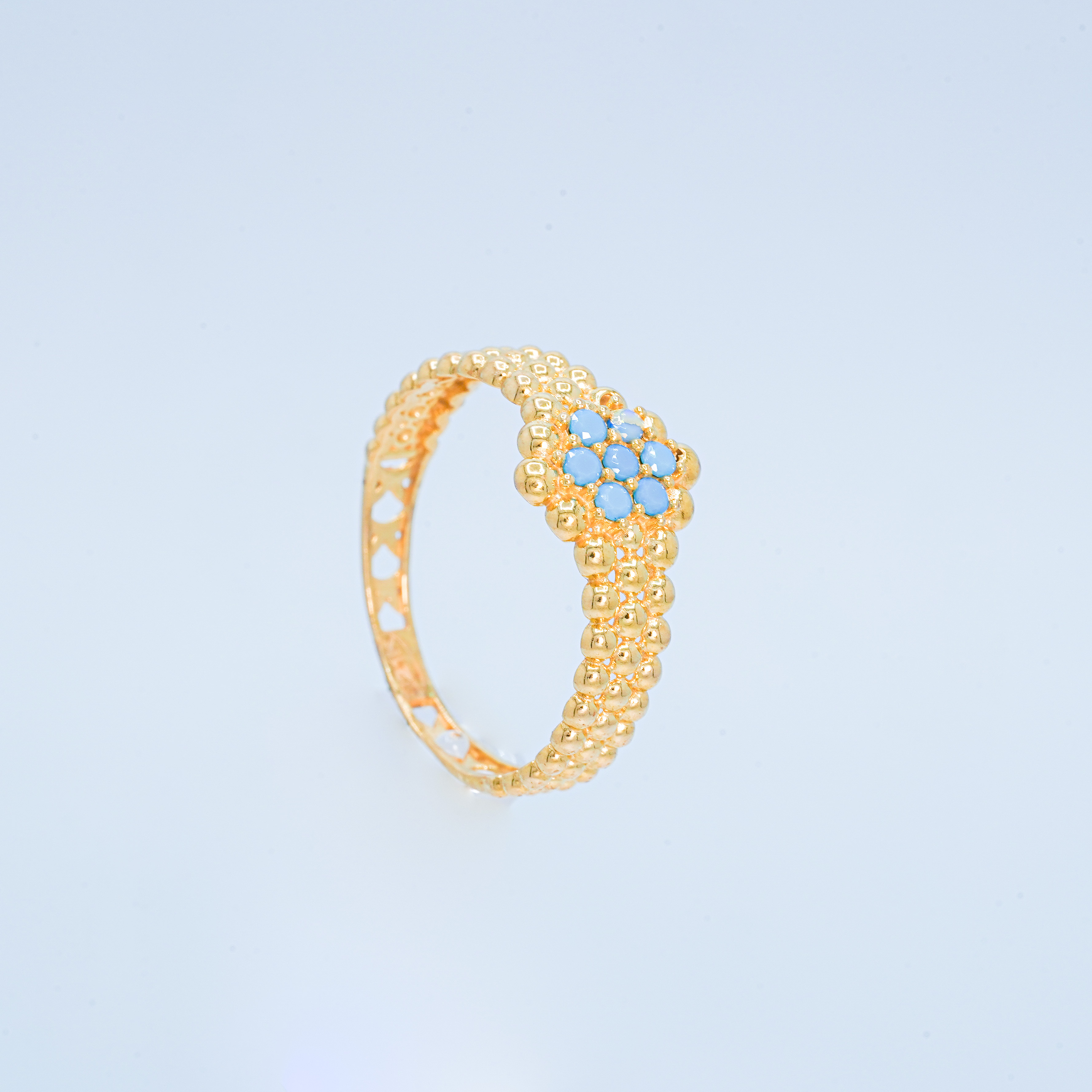  Elegant ring 21k gold  