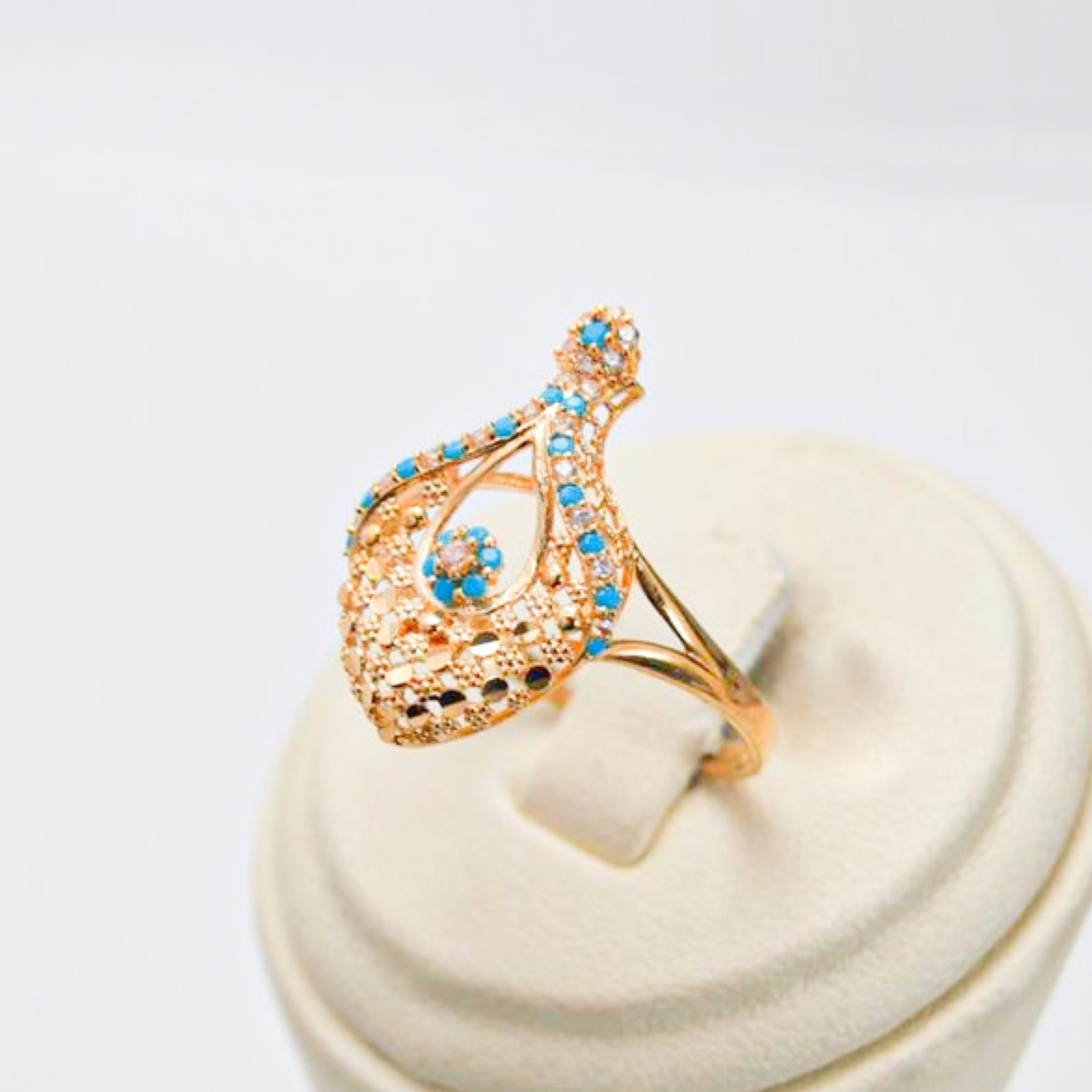  fayroz ring 21k, gold  