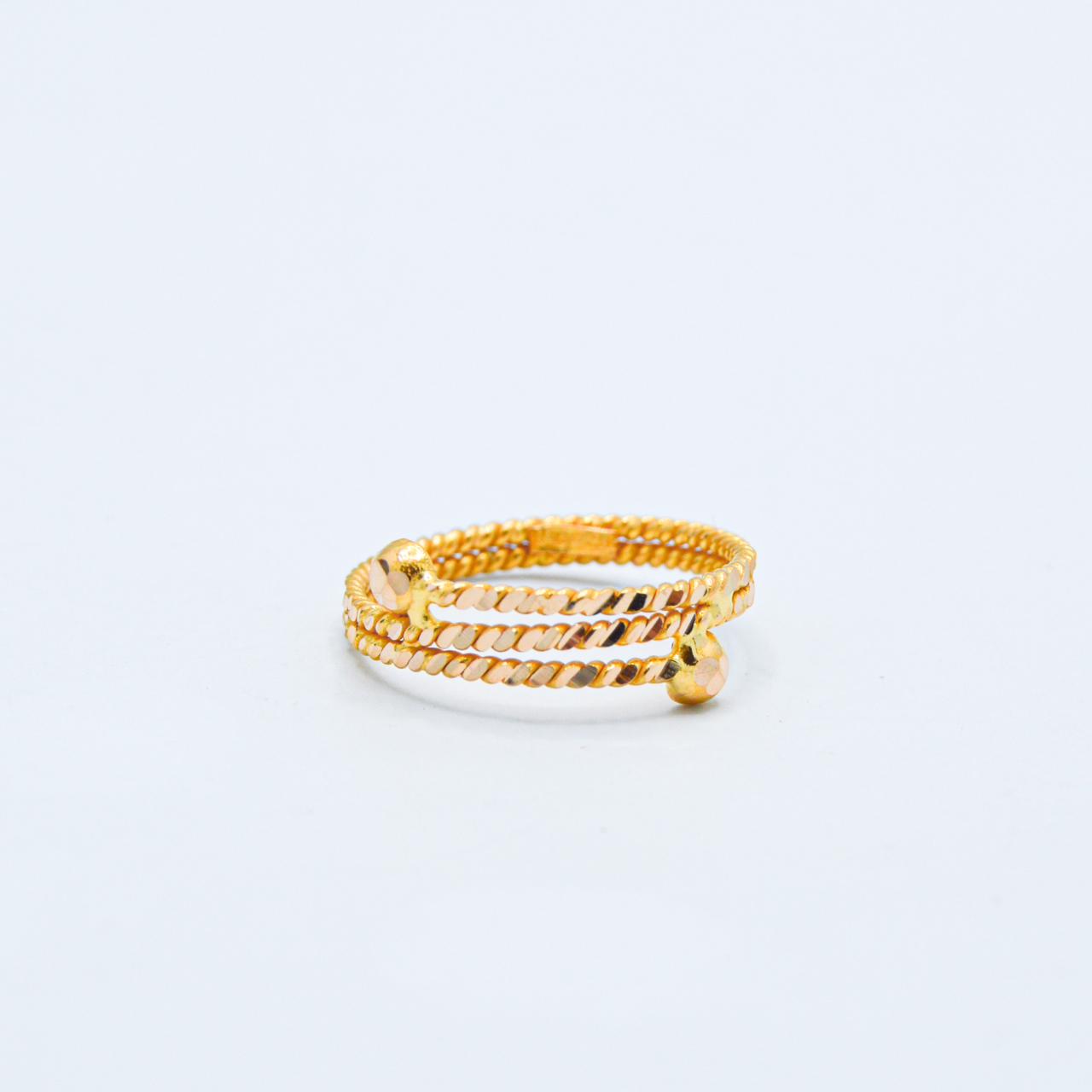 gold ring , 21k 