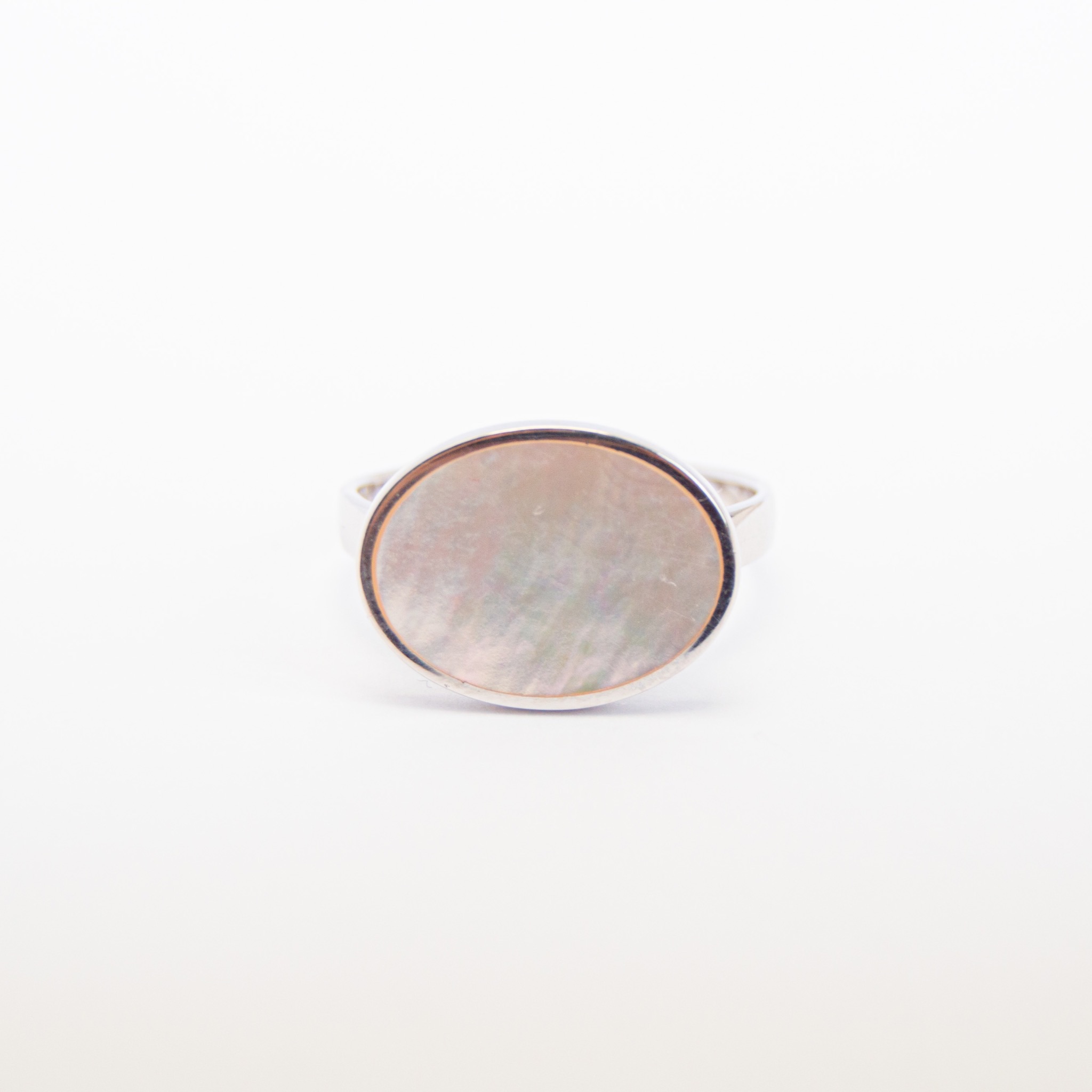  pearl stone ring 925k, gold 