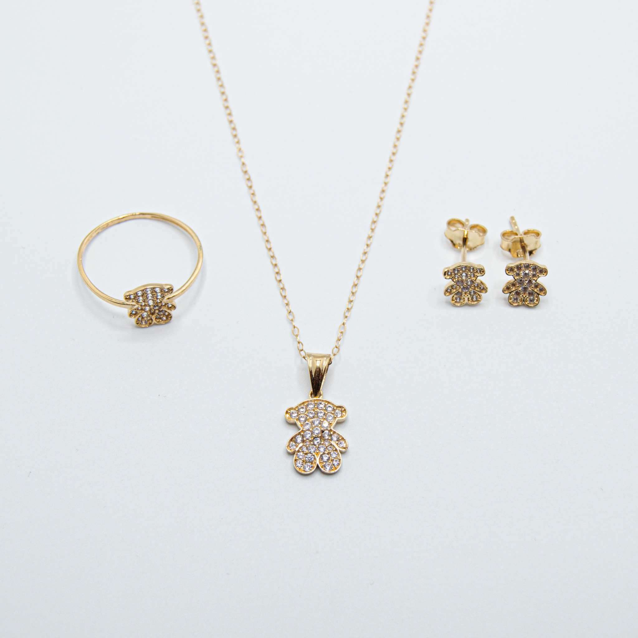  teddy half set 18k, gold 