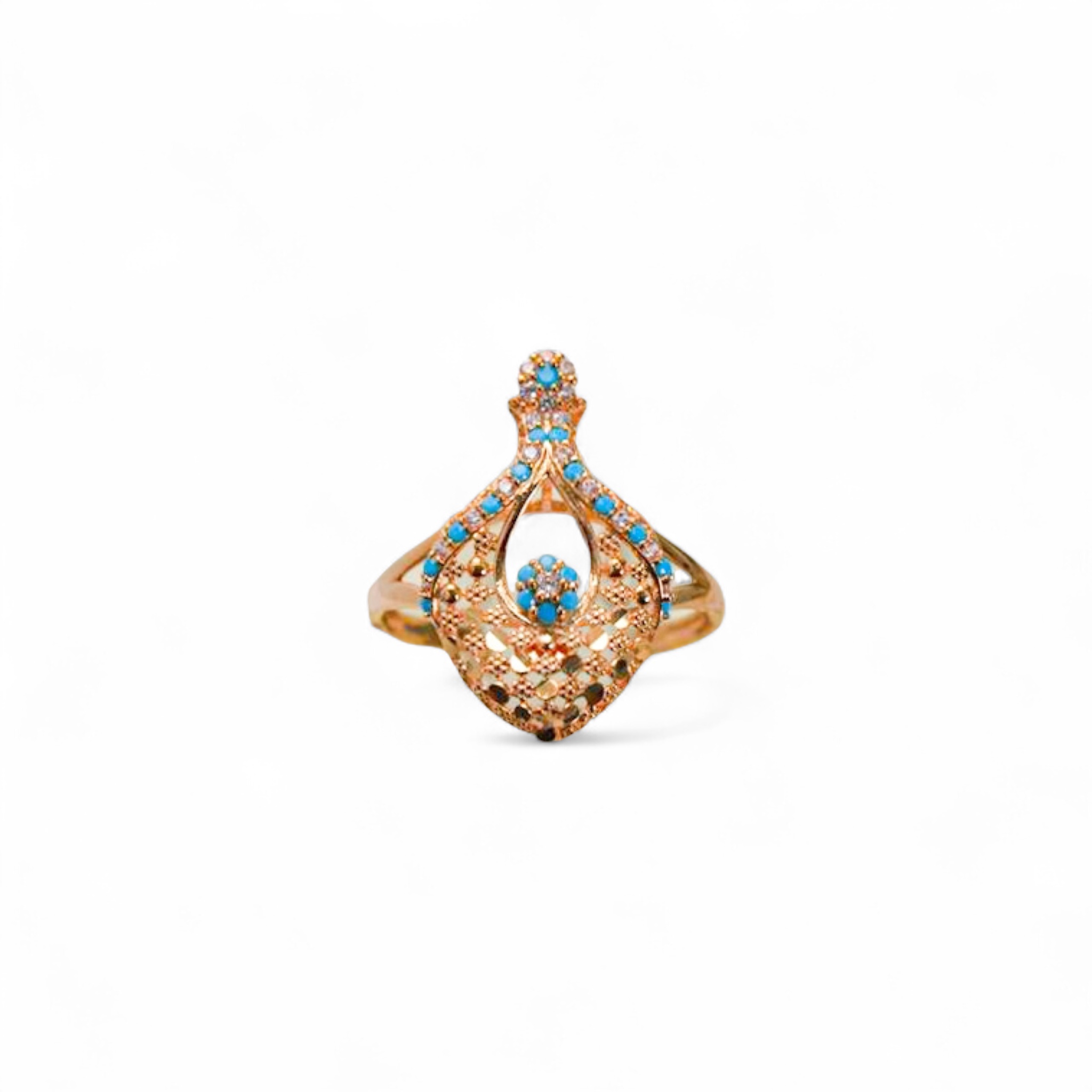  fayroz ring 21k, gold  
