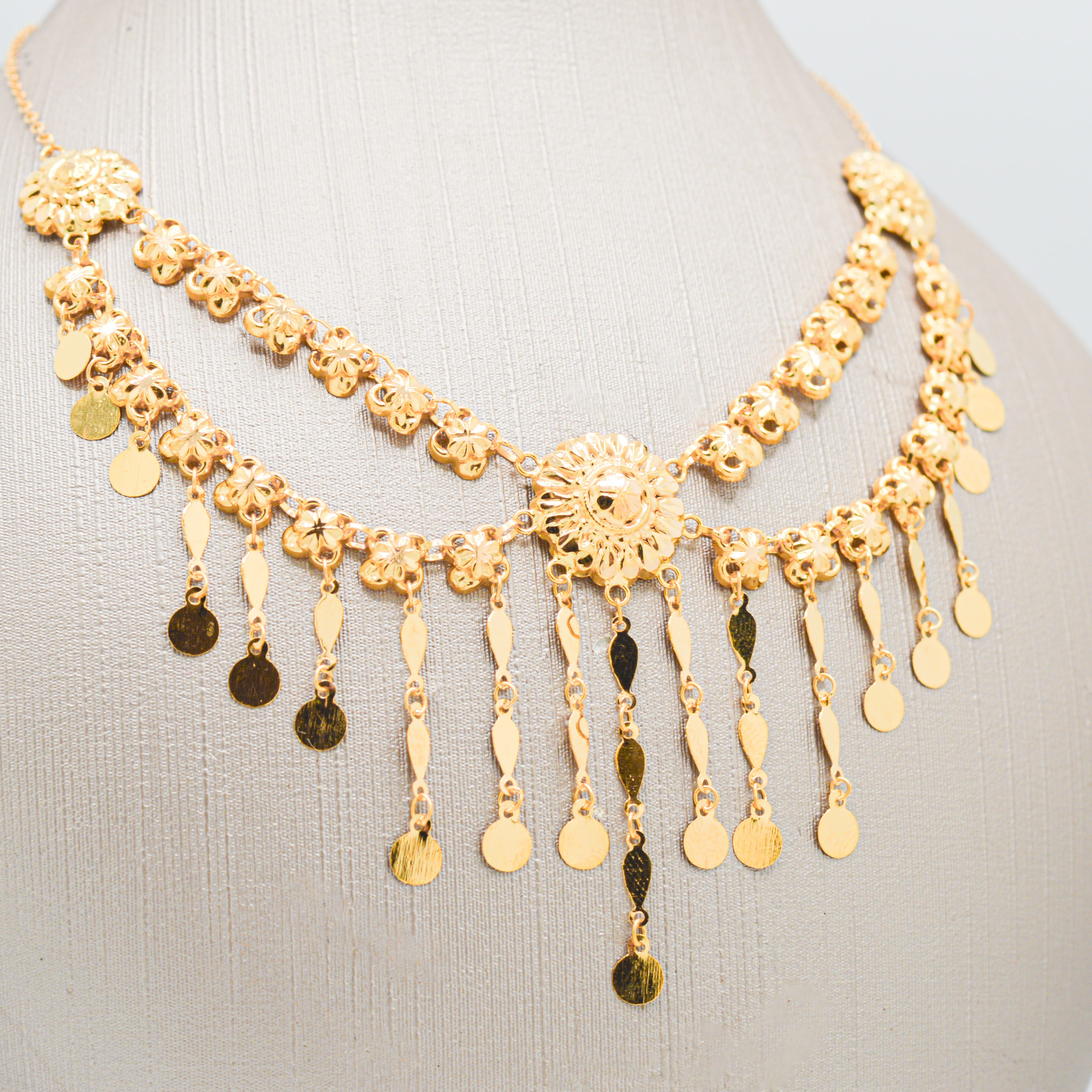  Gold necklace 21k  