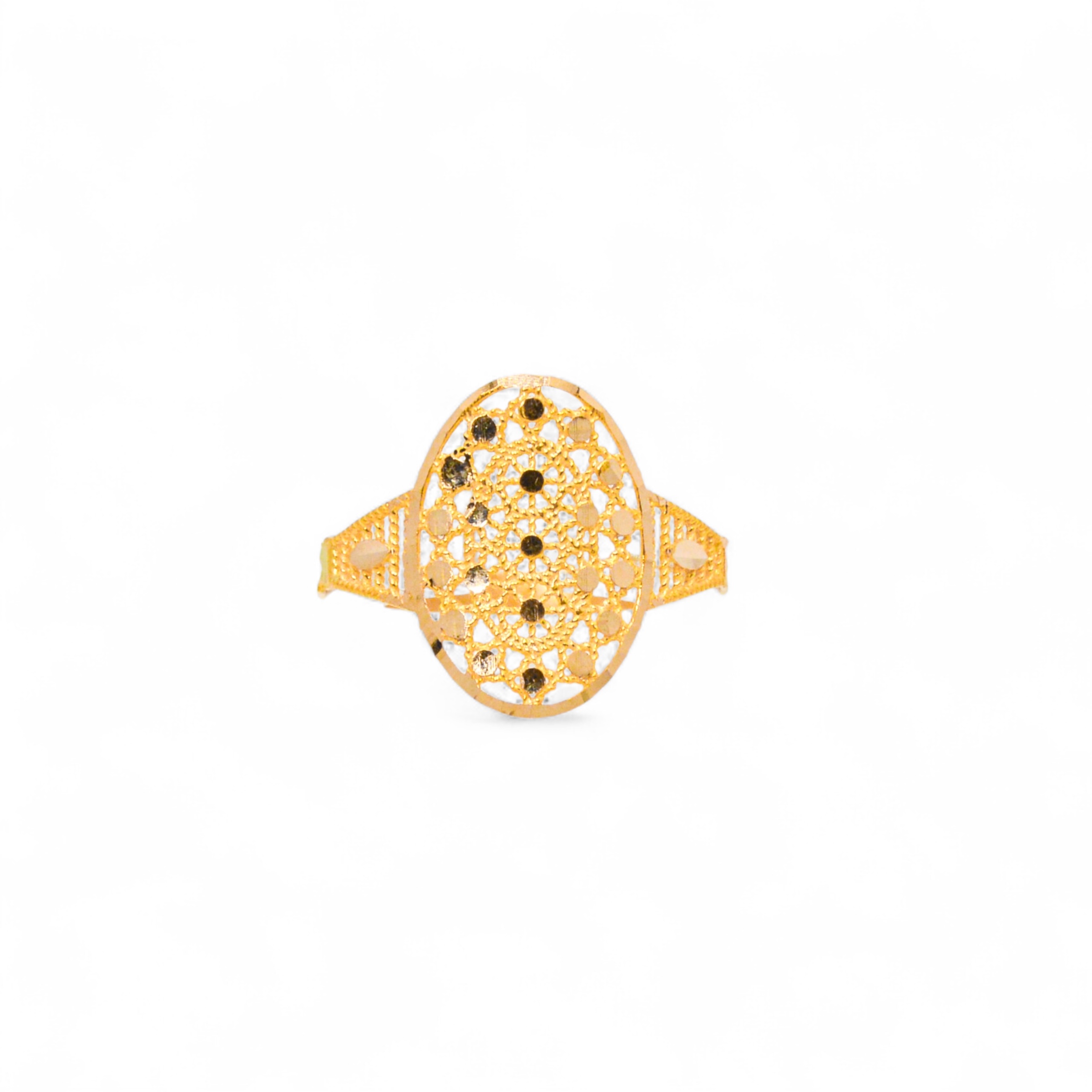  Gold ring 21k  
