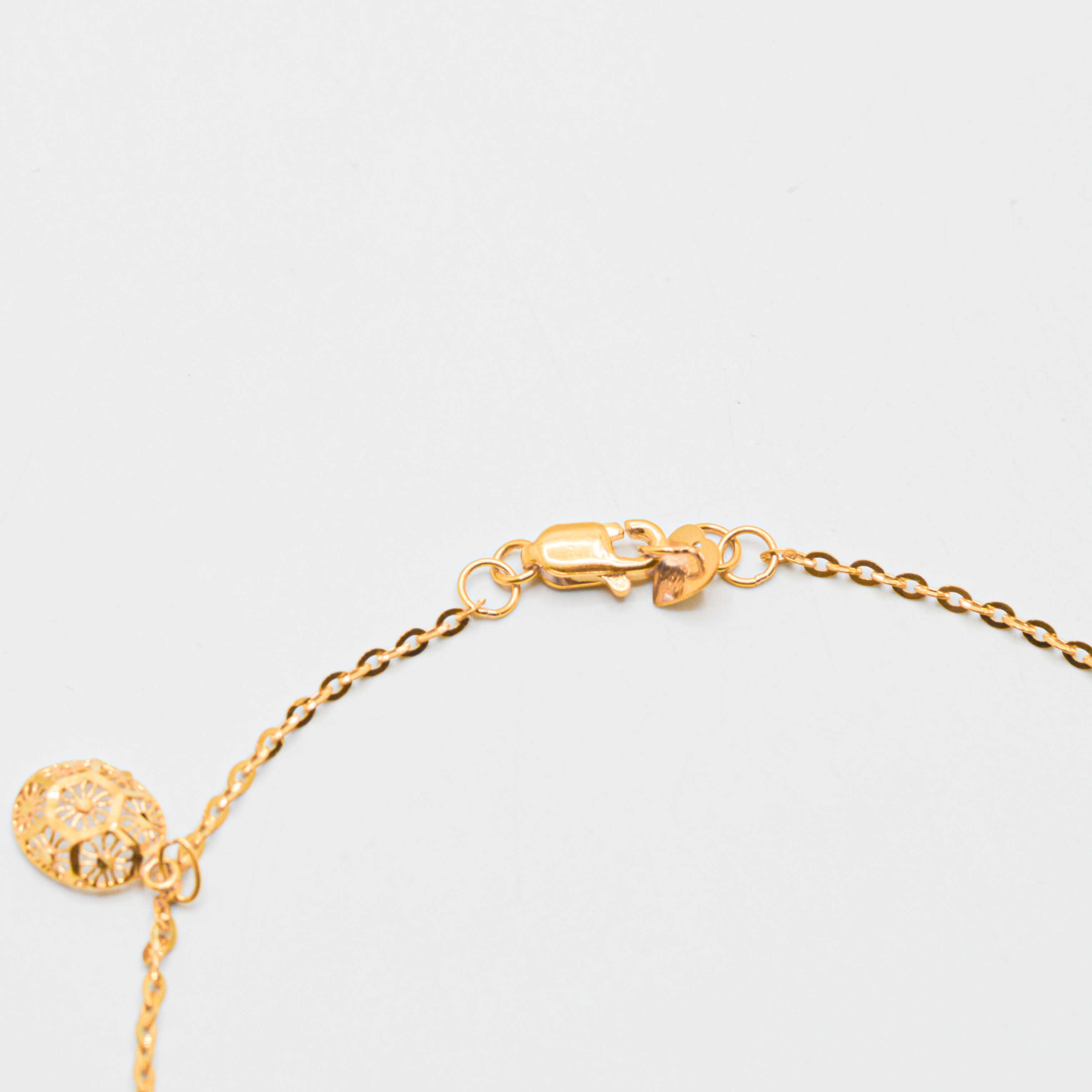 Gold anklet 21k  