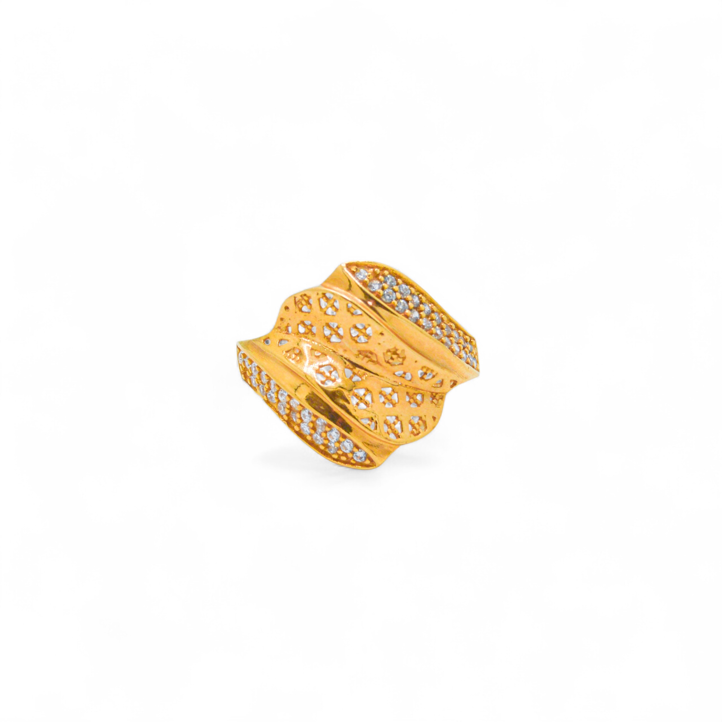  Gold ring 21k  