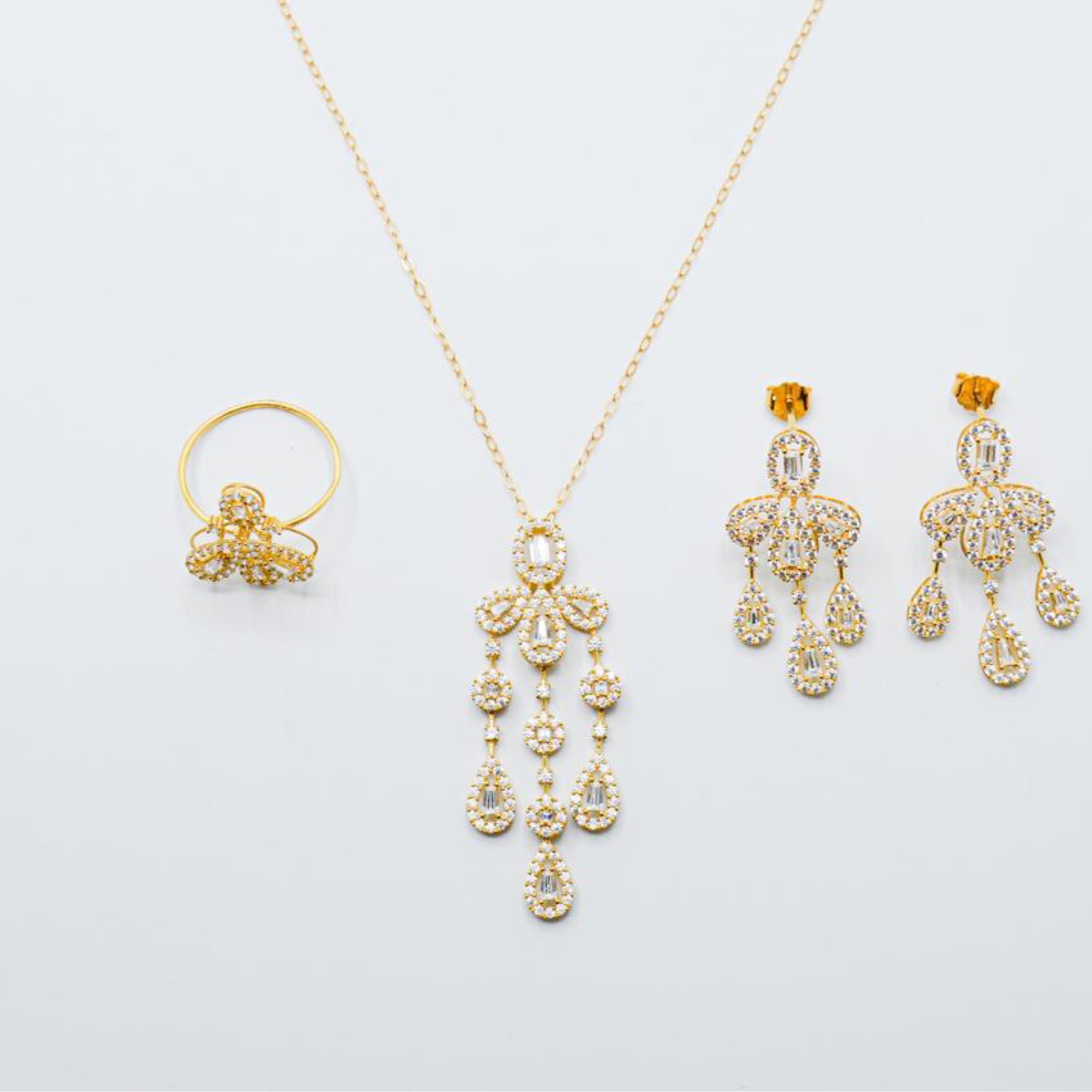  beauty brint half set 18k, gold  