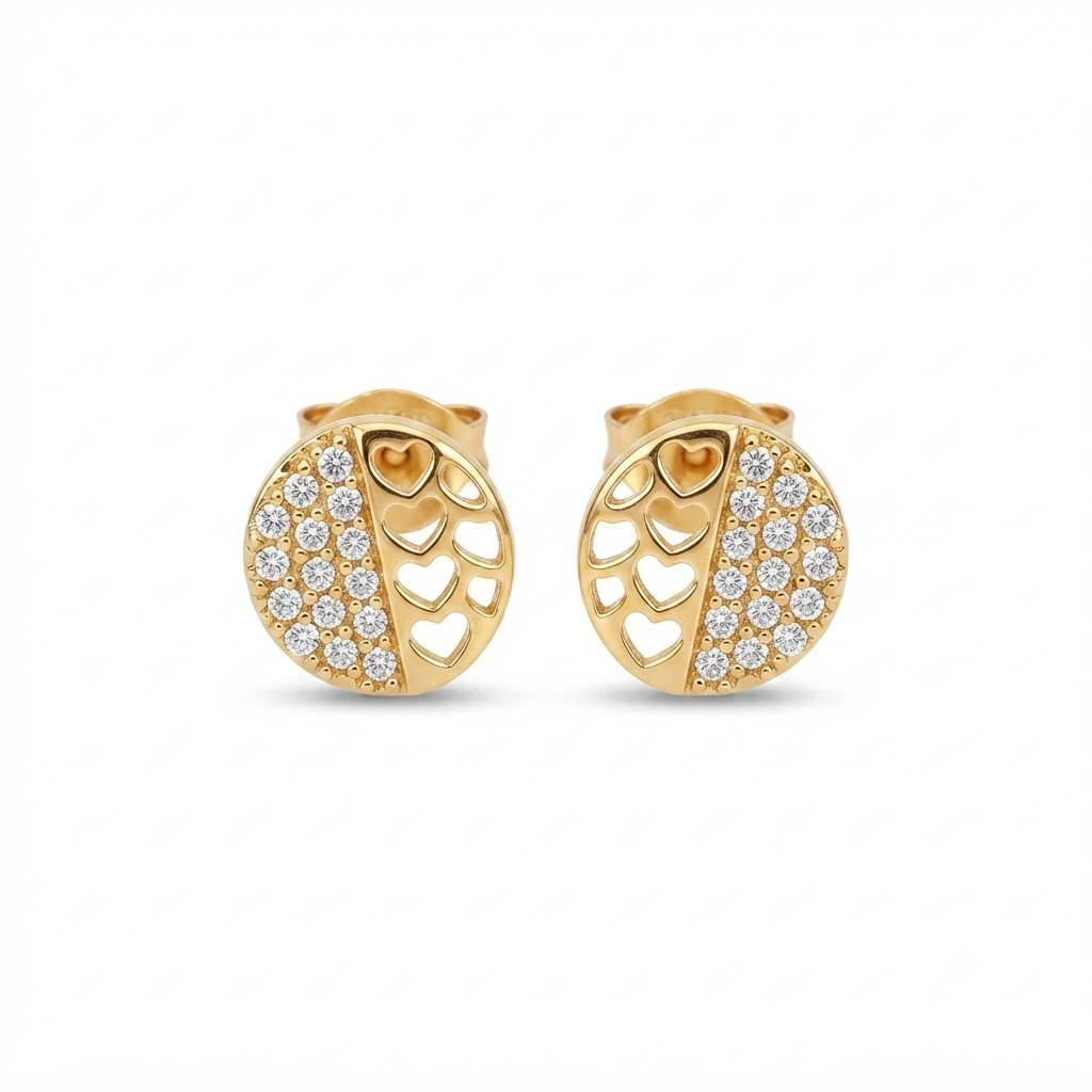  gold earring 18k 