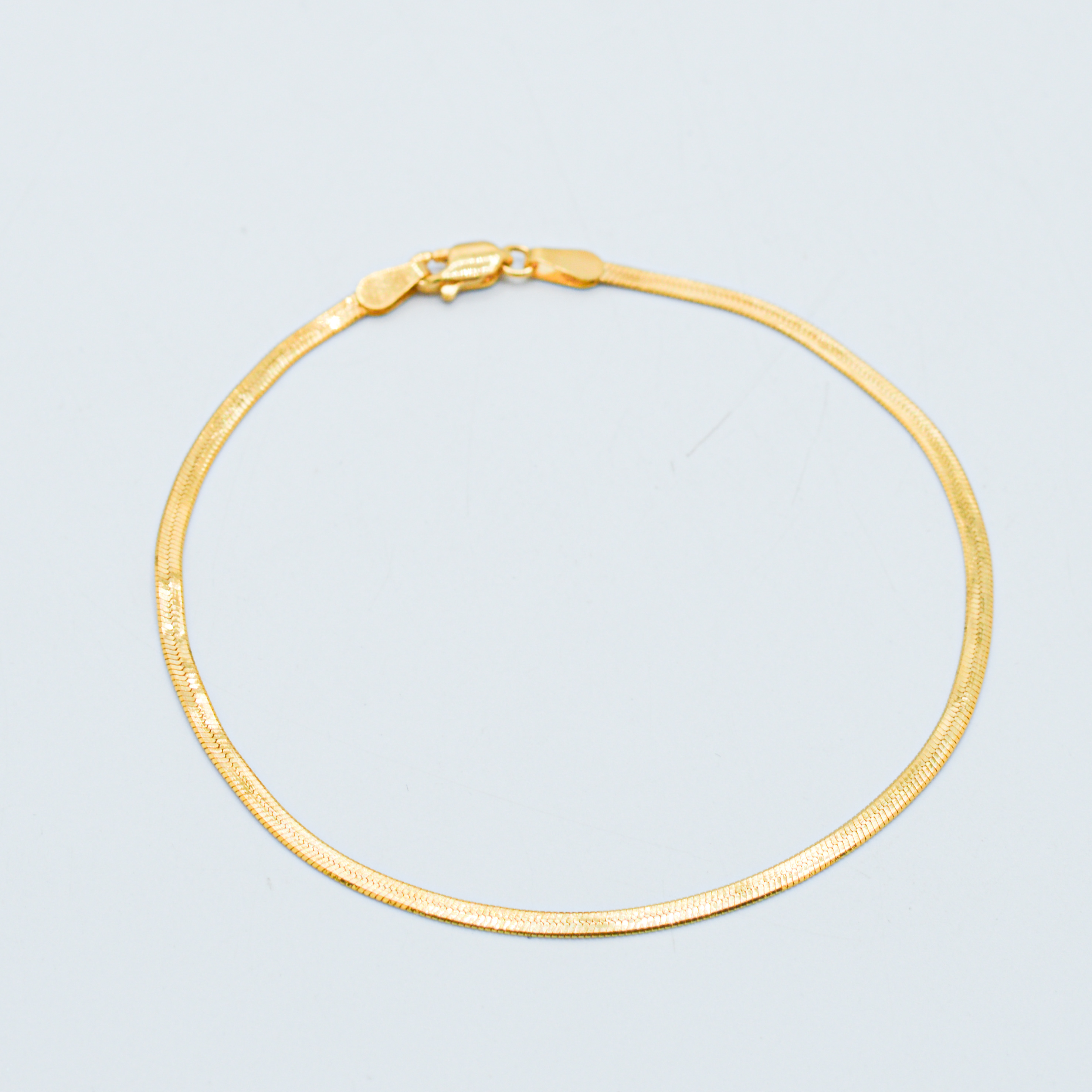  Flat bracelet 21k, gold  
