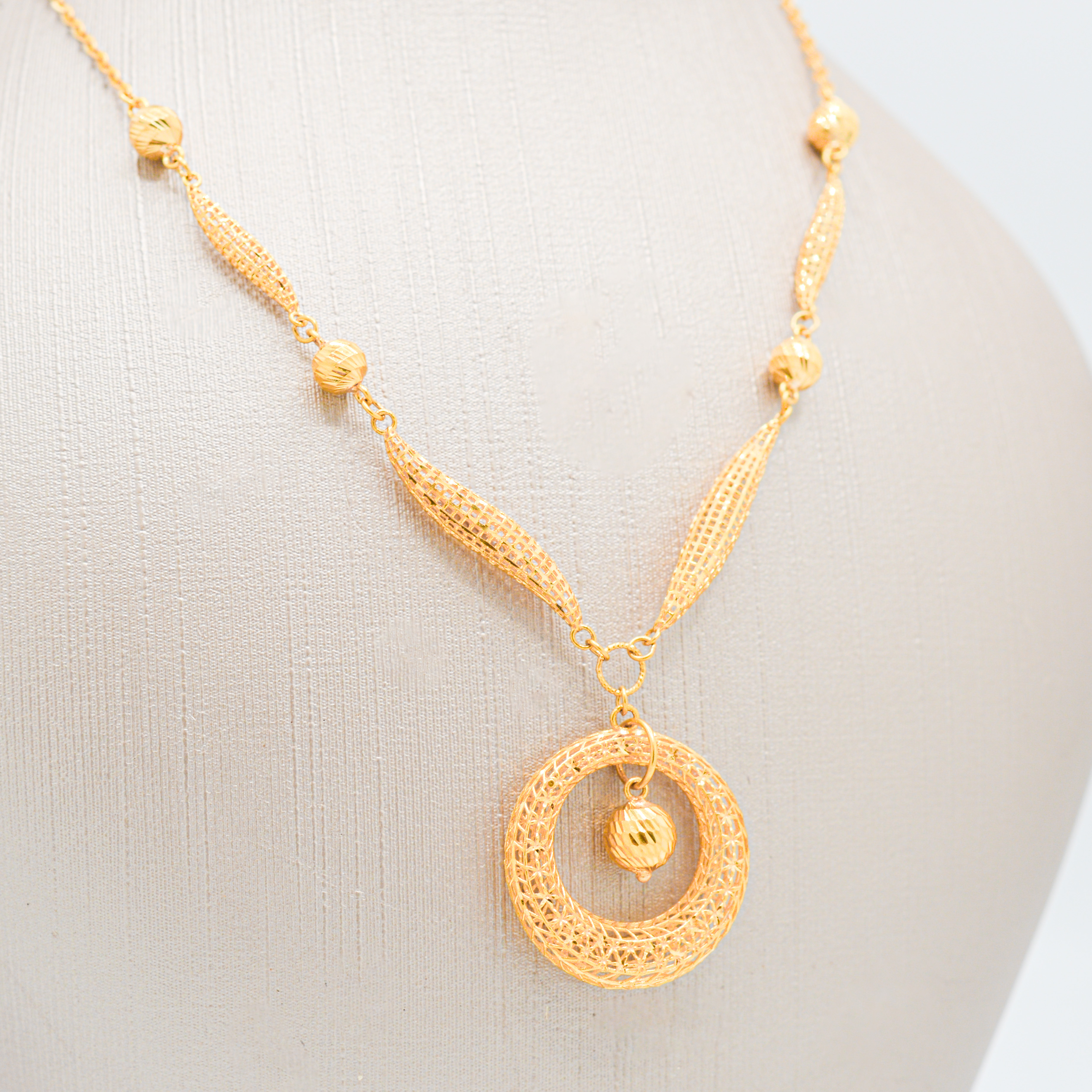  Gold necklace 21k  