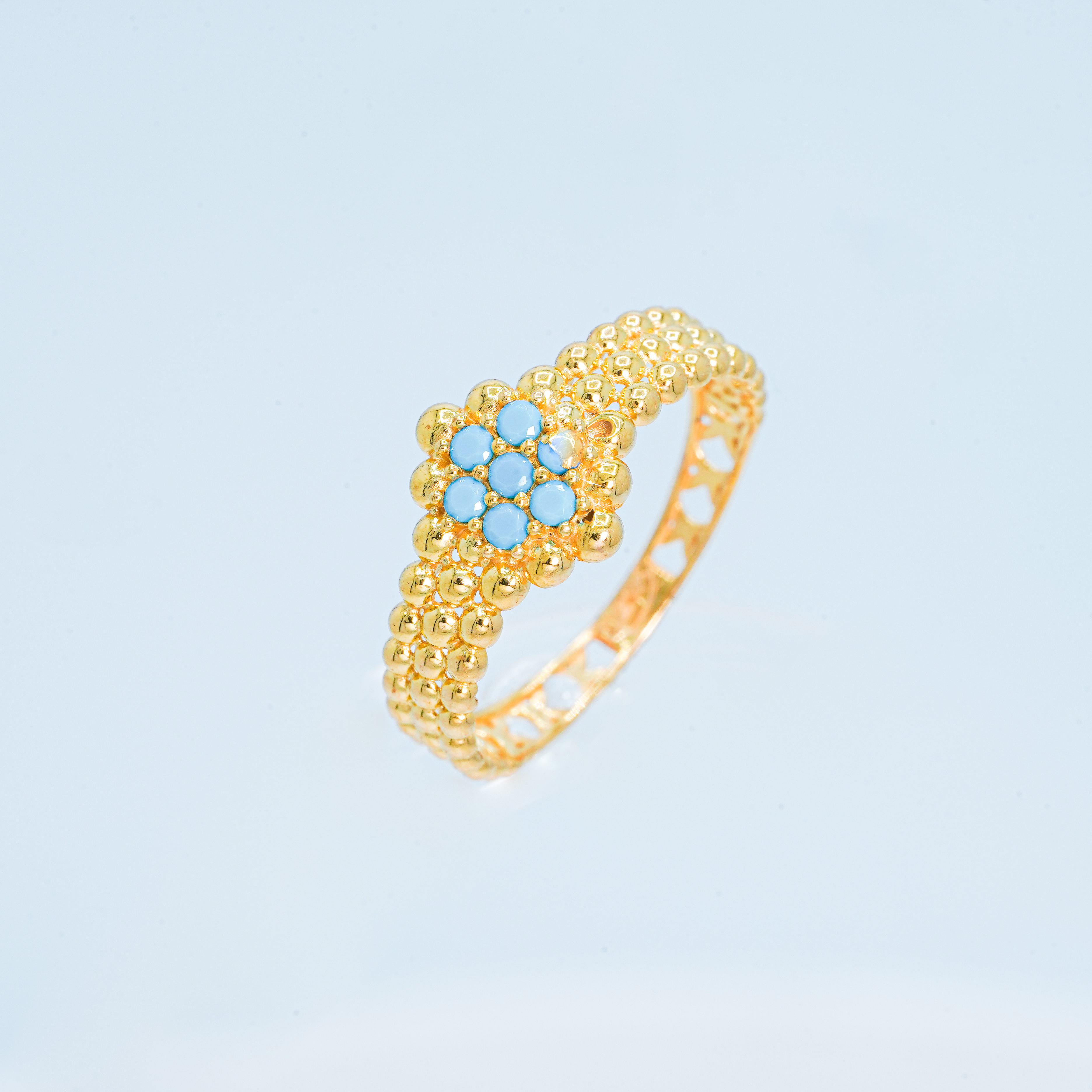  Elegant ring 21k gold  