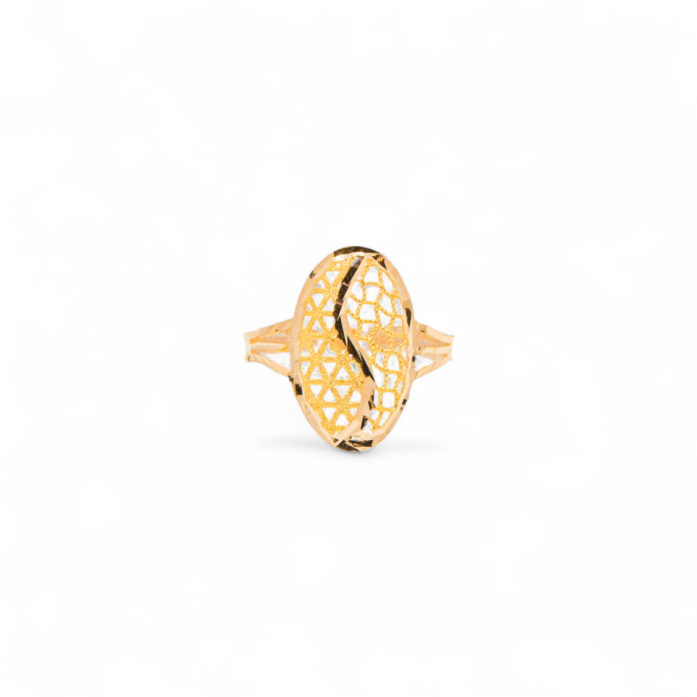  Gold ring 21k  