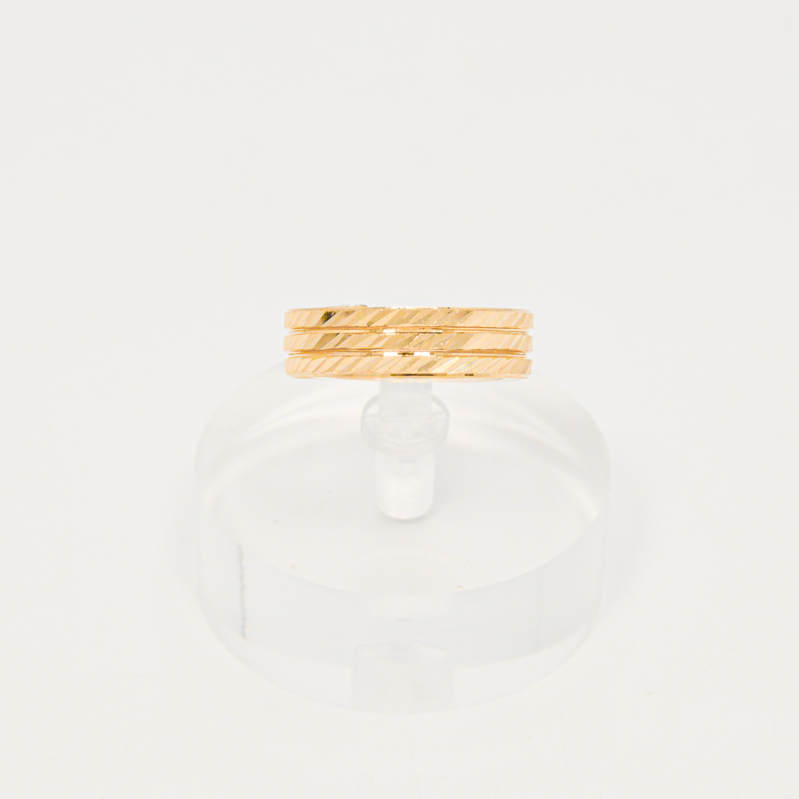  Twist Marami rings 21k, gold  