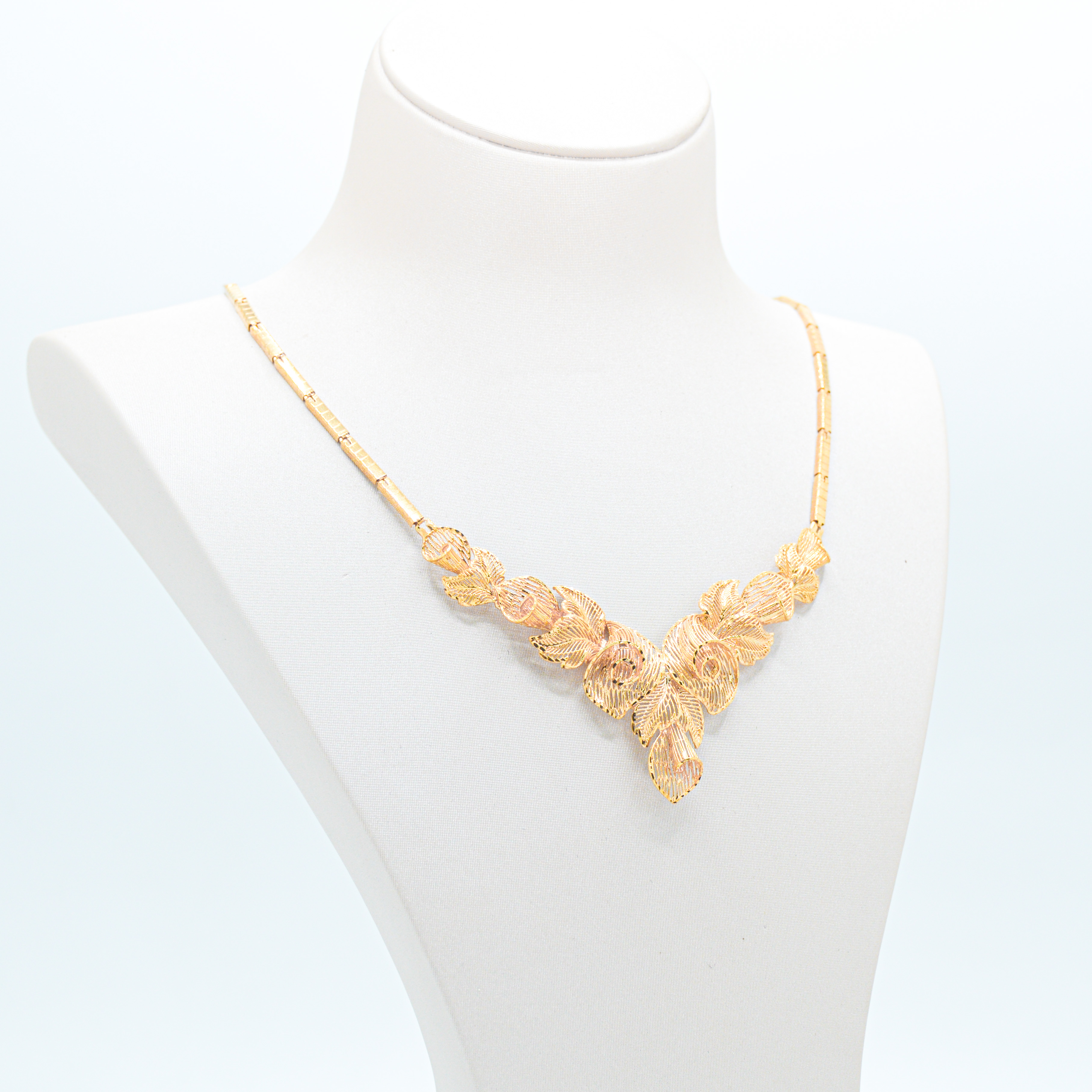  Ruffles gold set 21k  
