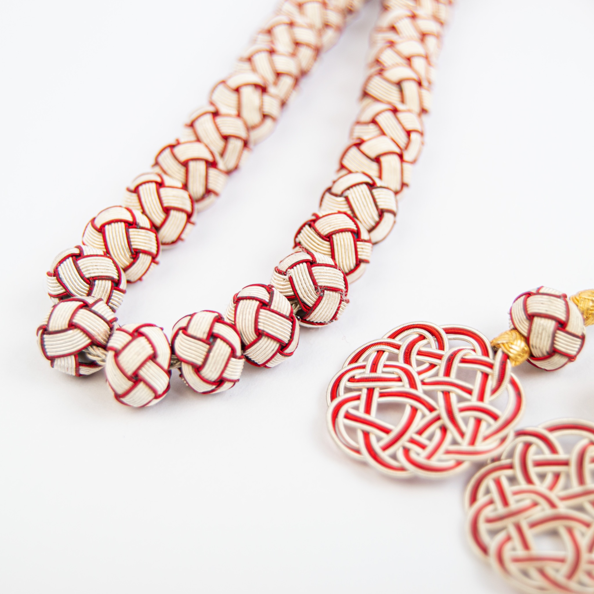  Red silver rosary ,925k 