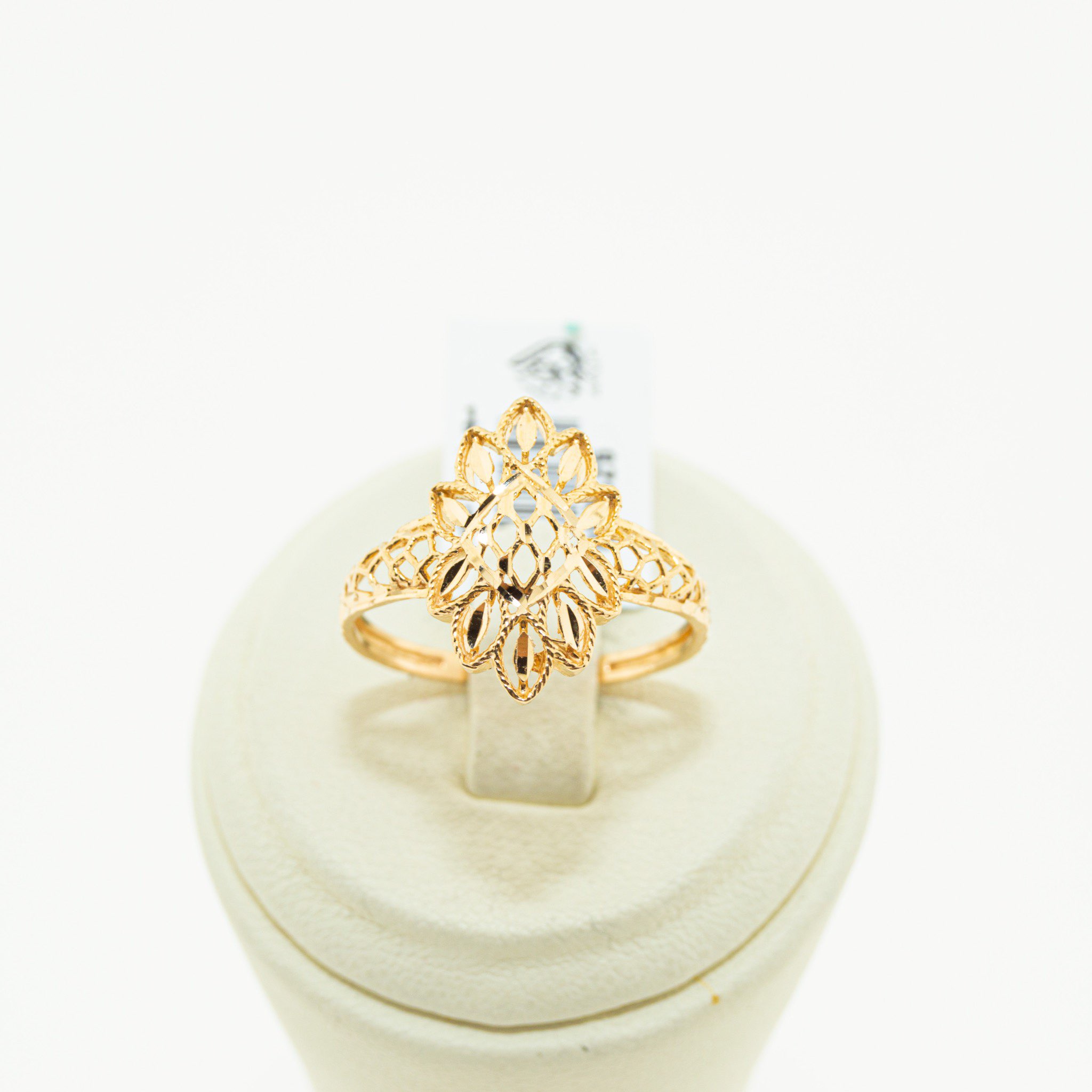  Rays ring 21k, gold  