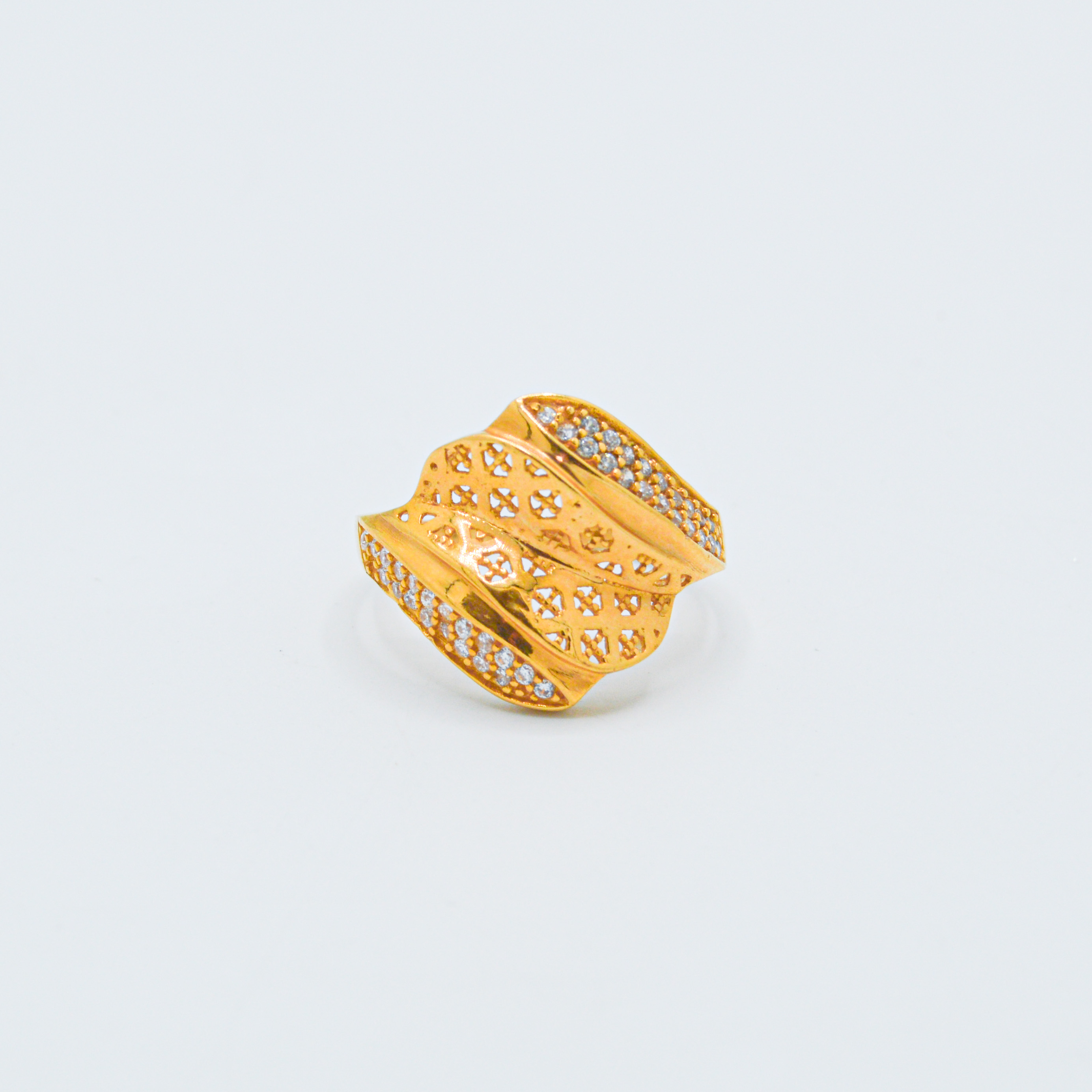  Gold ring 21k  