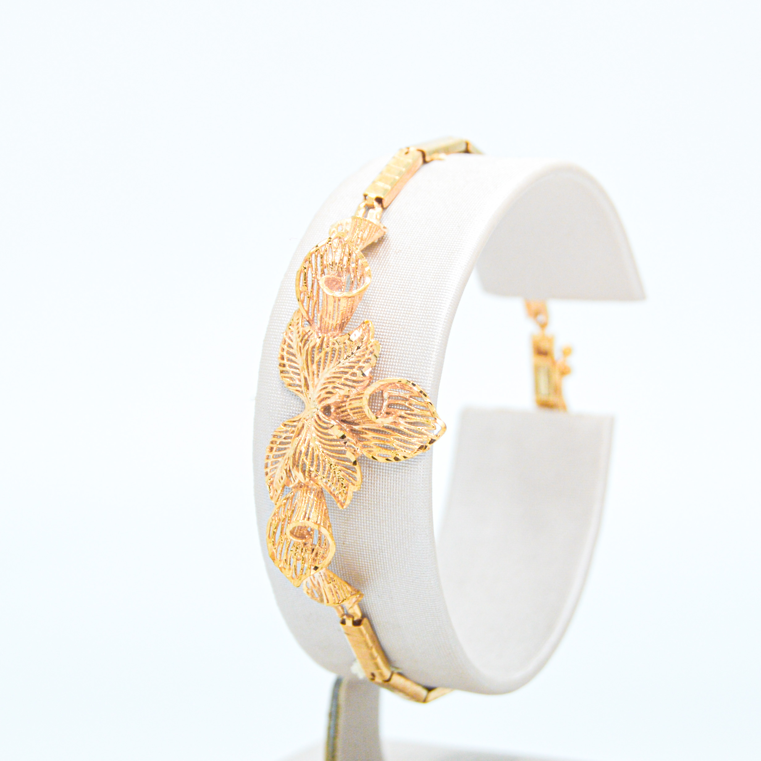  Ruffles gold set 21k  