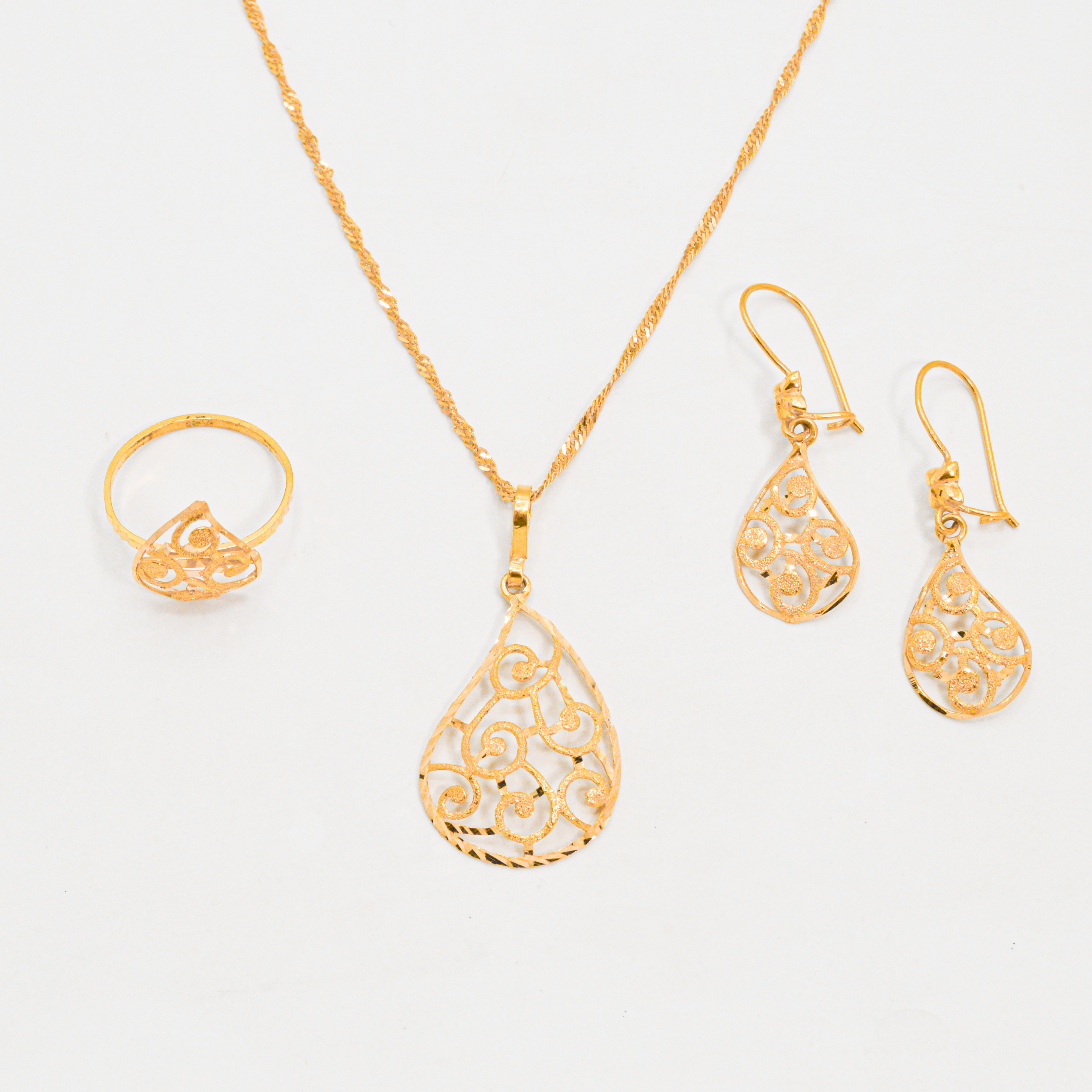  Zukhrof half set 21k, gold  