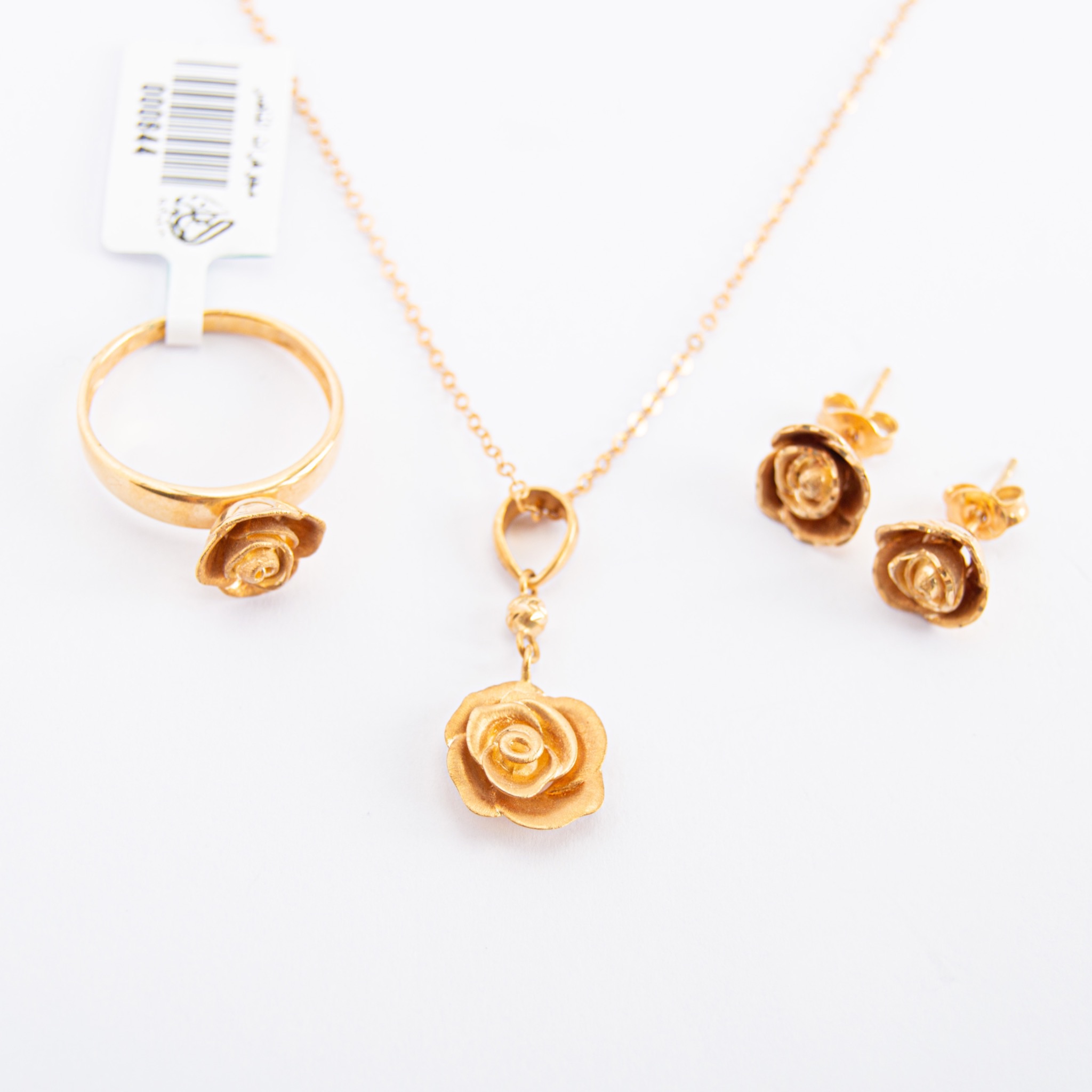  Rose halfset 18k, gold 