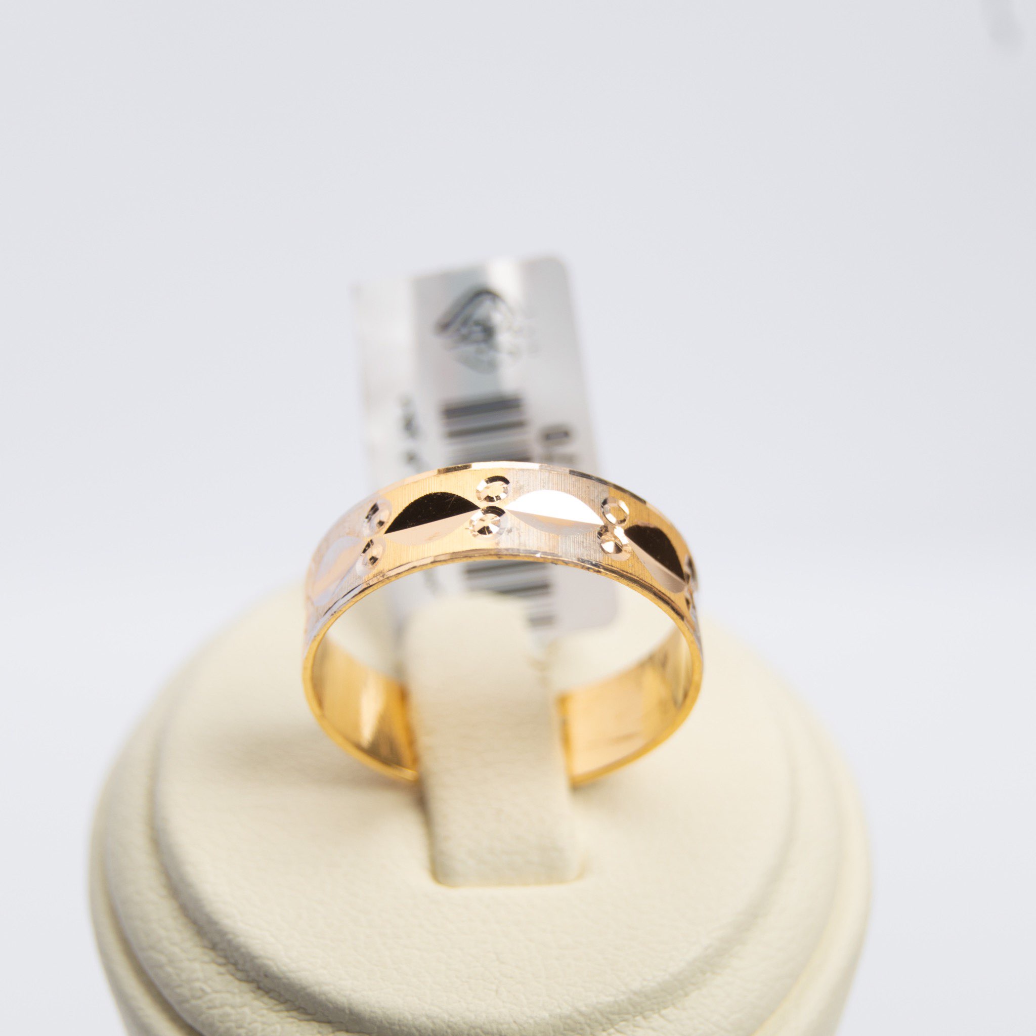  Reflection engagement ring 21k, gold 