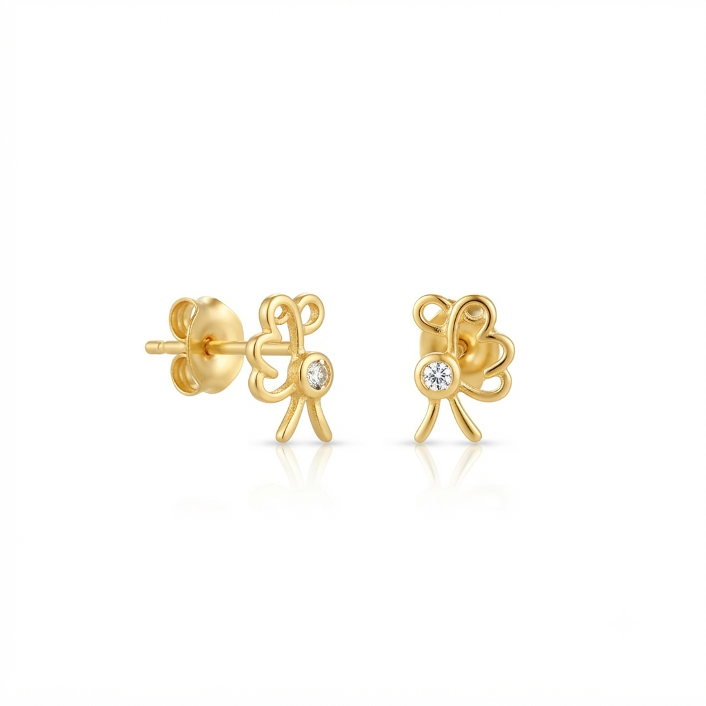 Fluza earring 21k, gold 