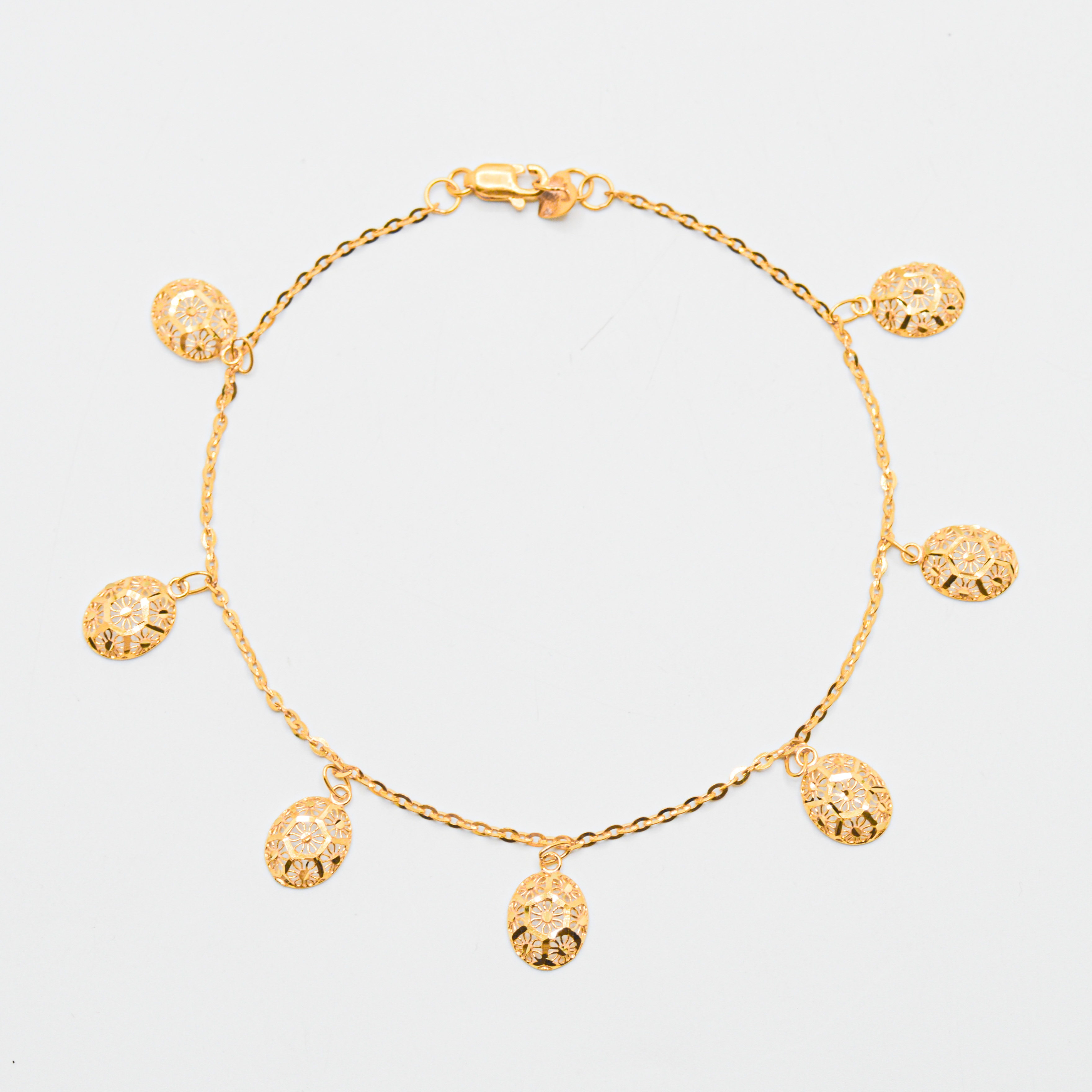  Gold anklet 21k  