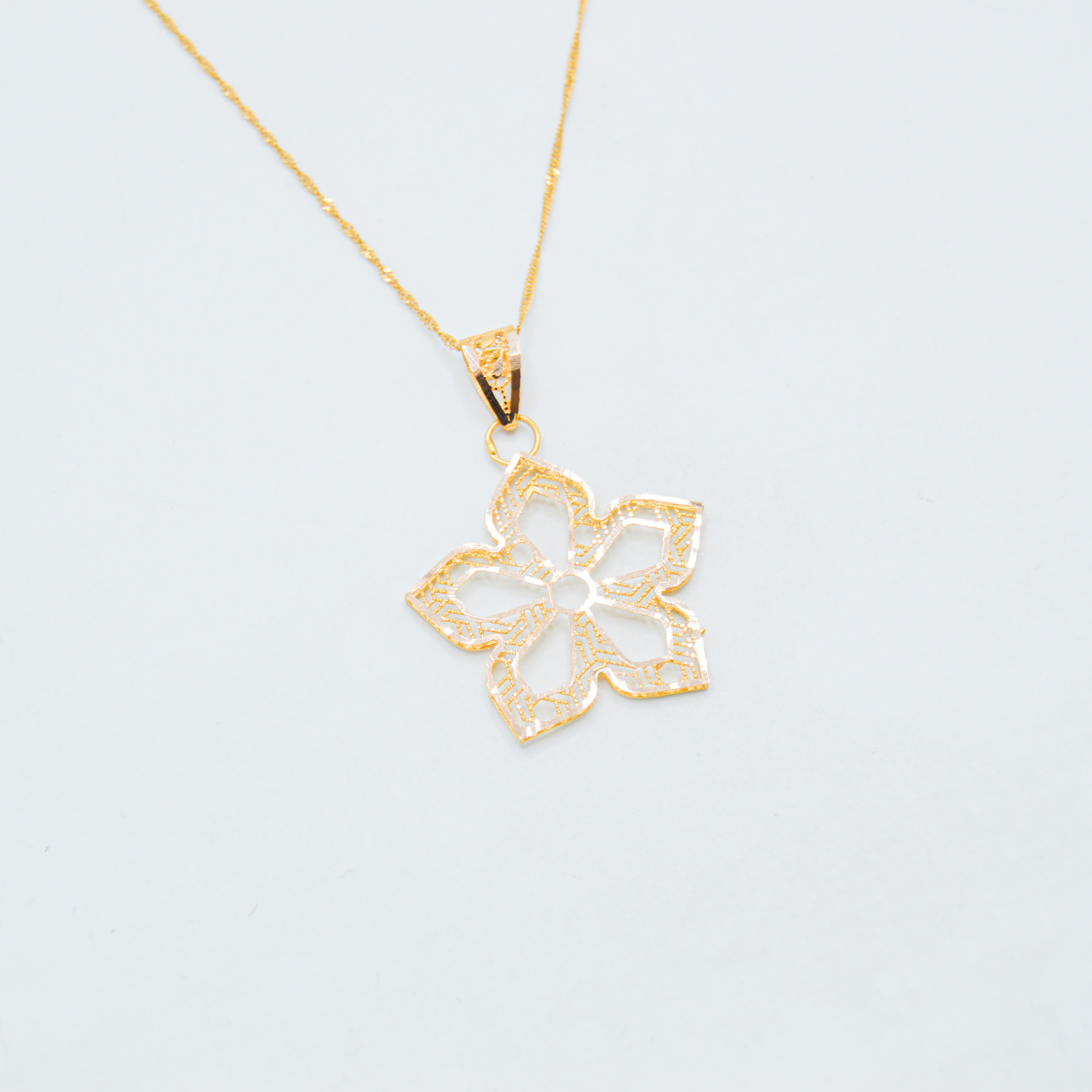  Gold half set 21k  