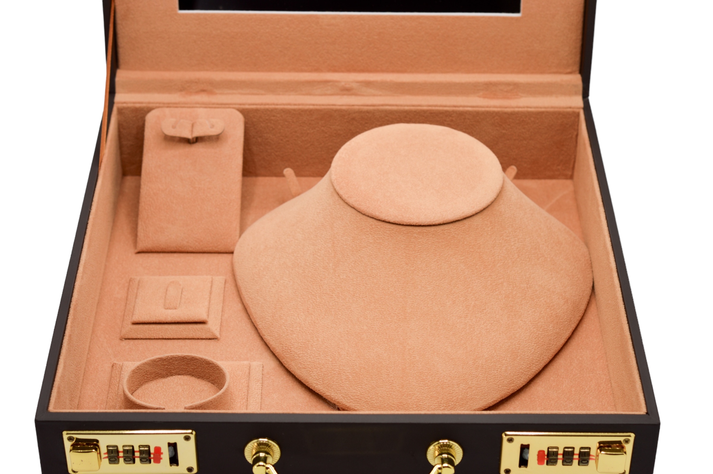  Brown jewellery box  