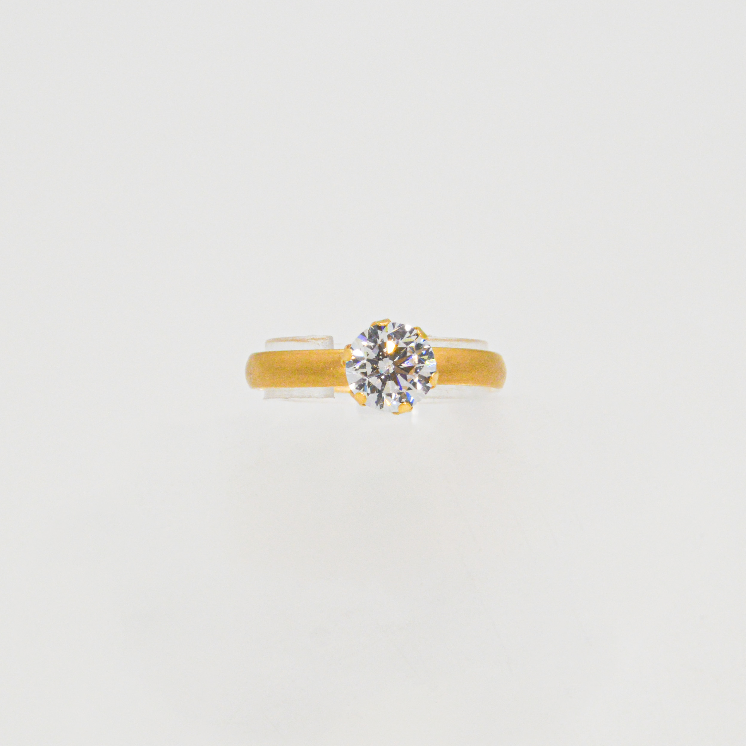  Solitaire ring 18k, gold  