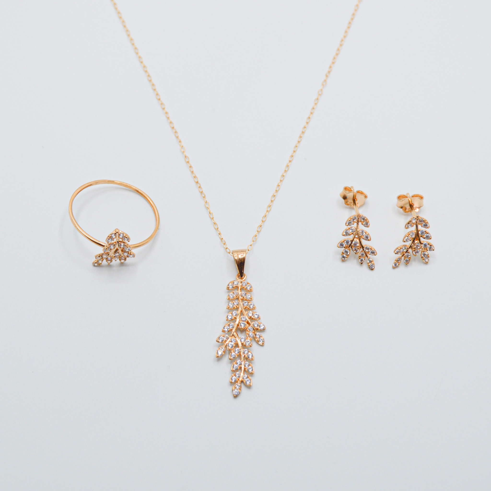  gold half set 21k 
