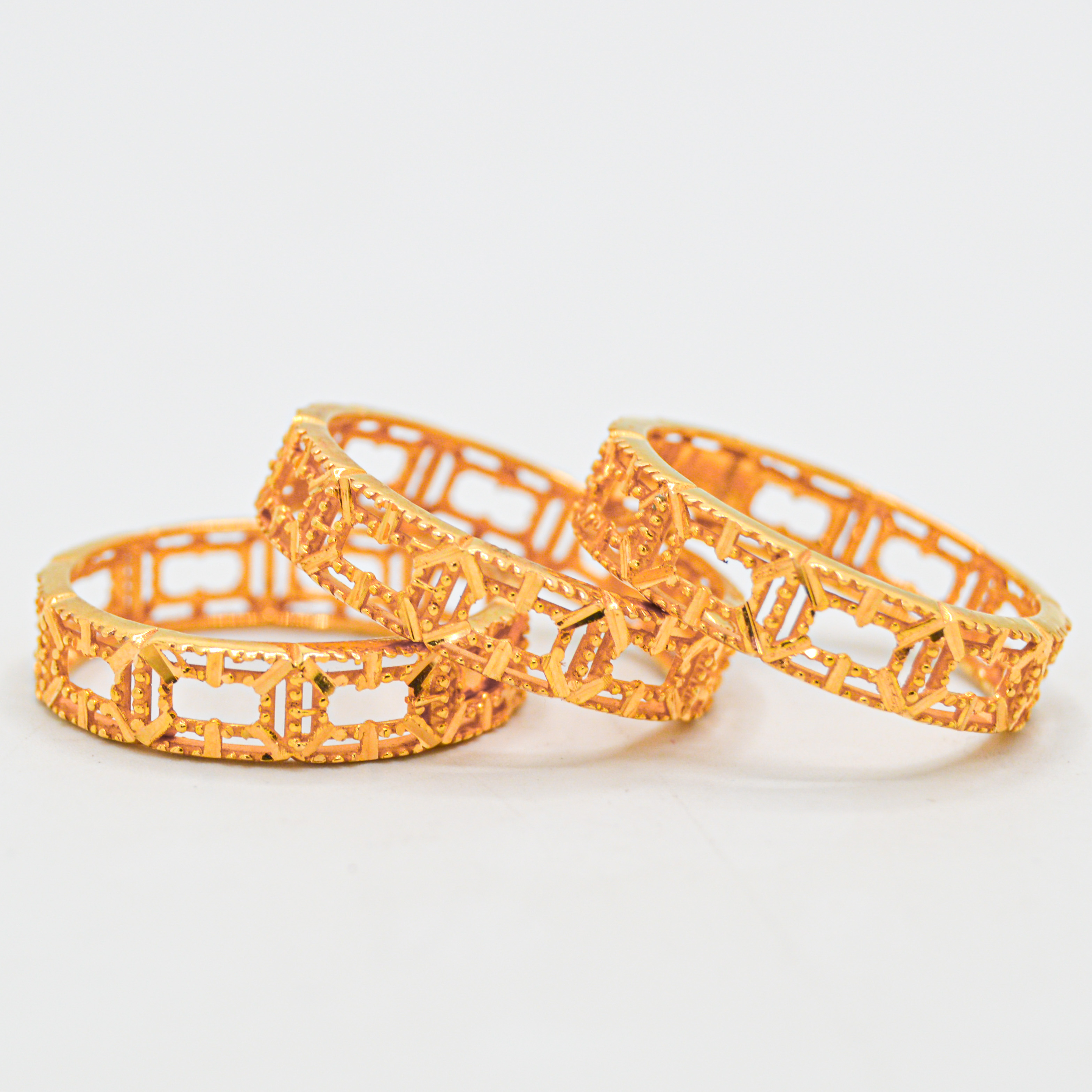  Cubes marami ring 21k, gold 