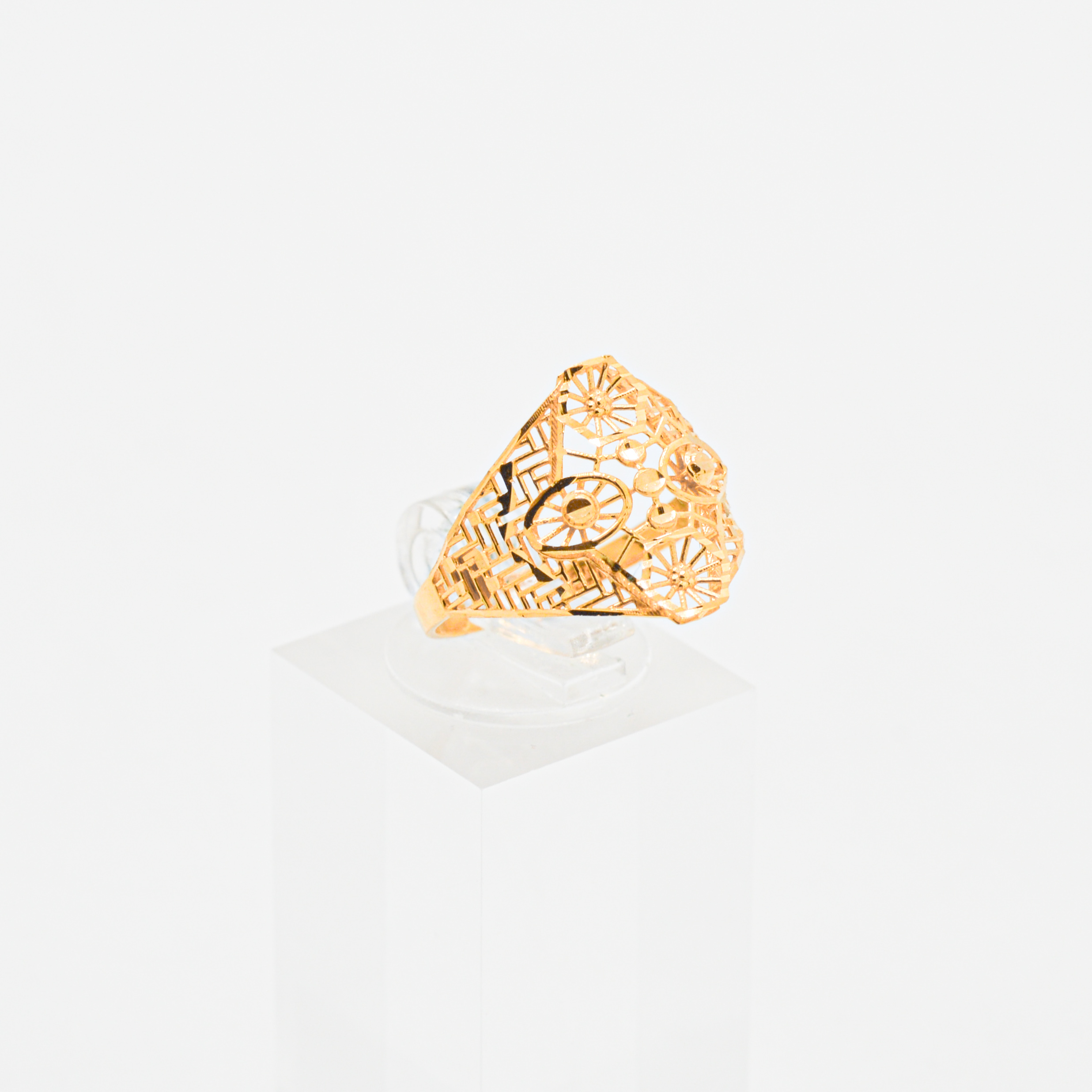 Gold ring 21k  